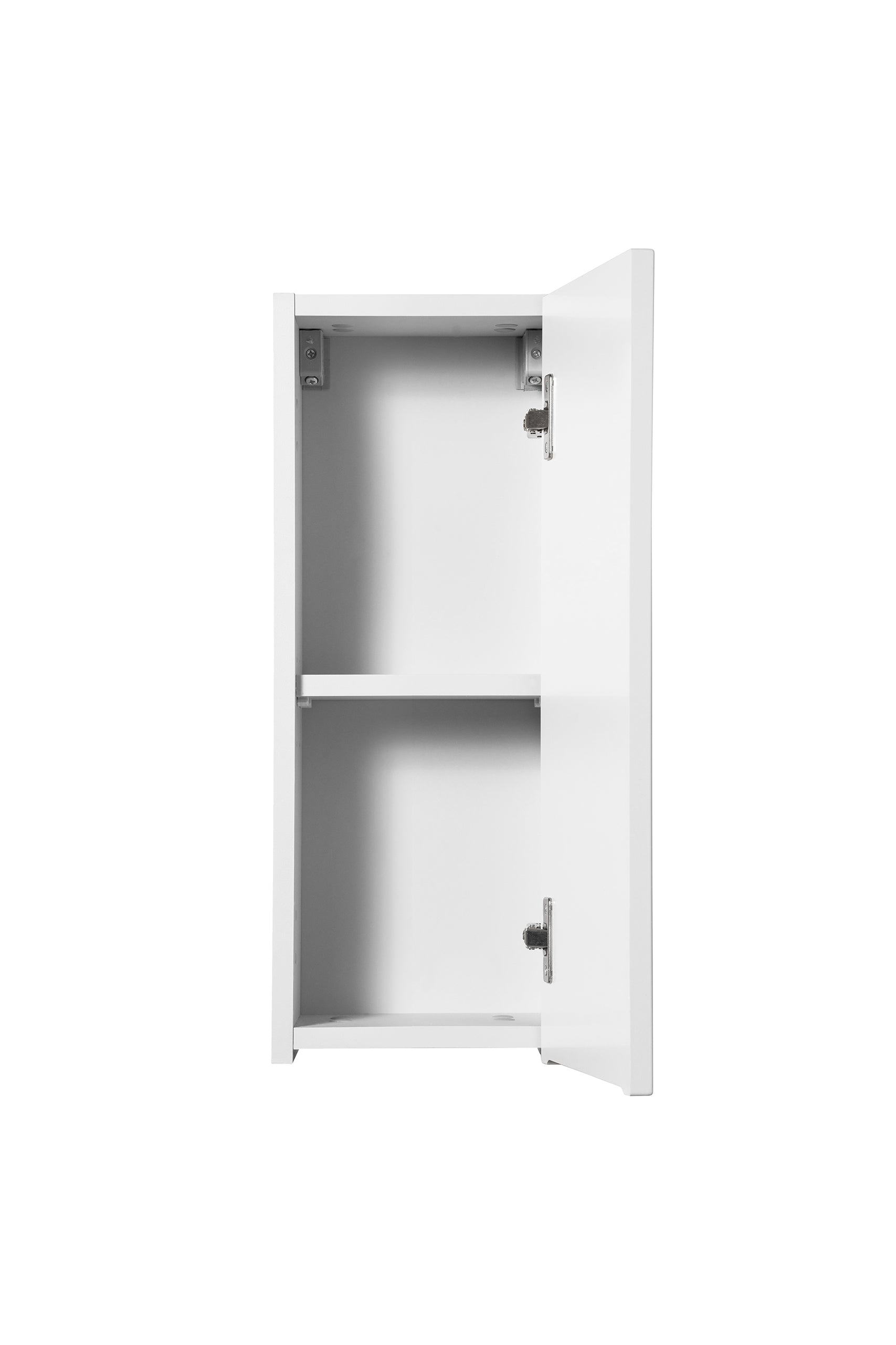 Nova White Wall Cabinet 1 Door – White Matt, 20 cm
