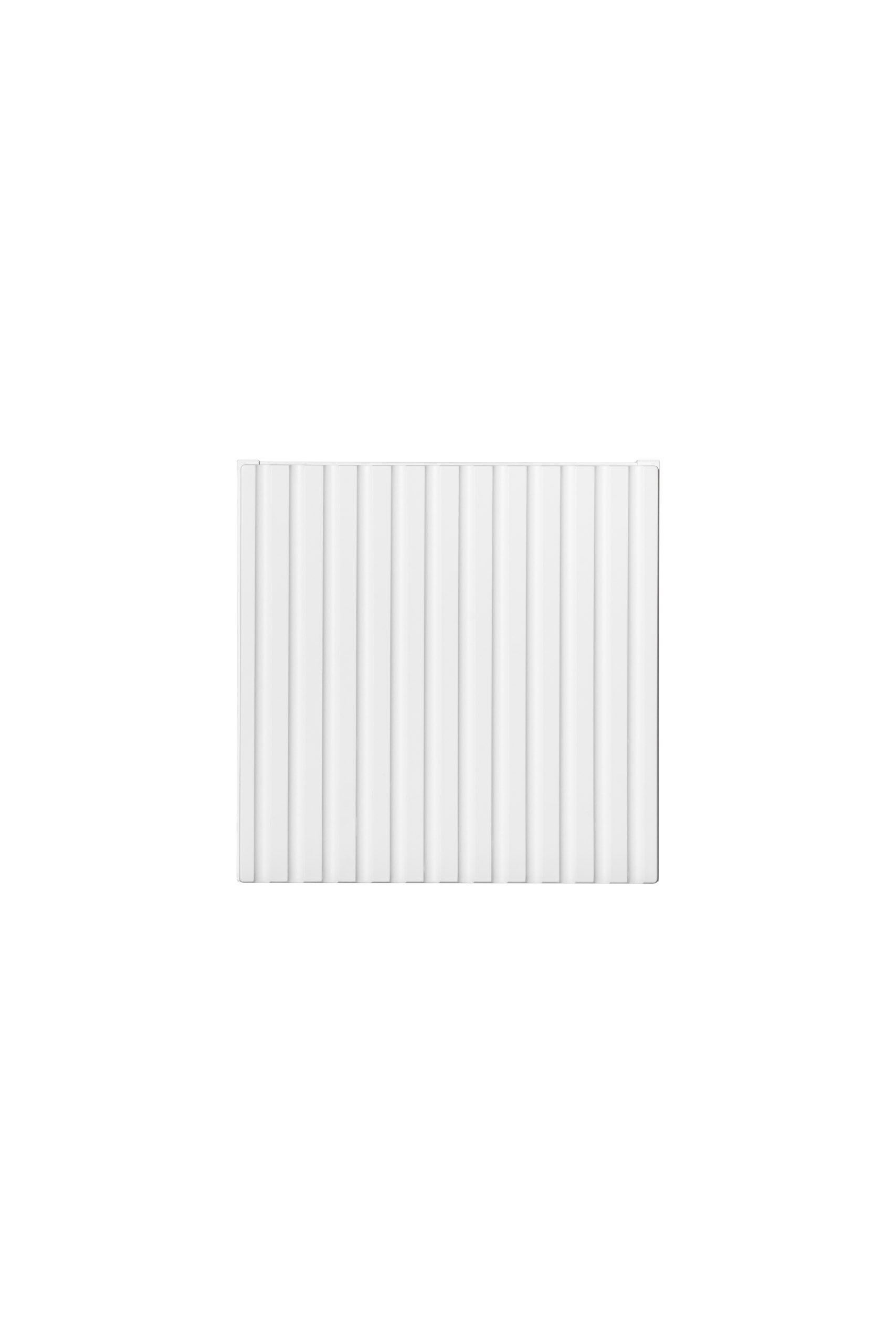 Nova White Qubik Wall Cabinet 1 Door – White Matt, 30×30 cm
