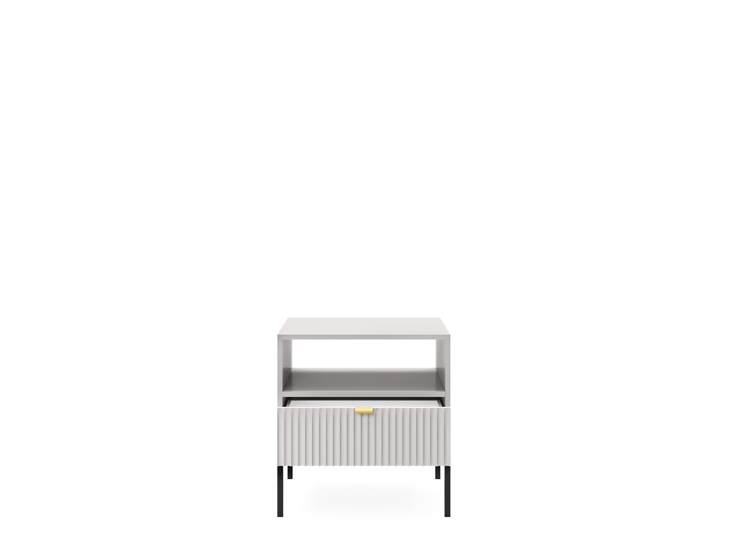 Nova Nightstand Gray - Modern Elegance for Your Bedroom