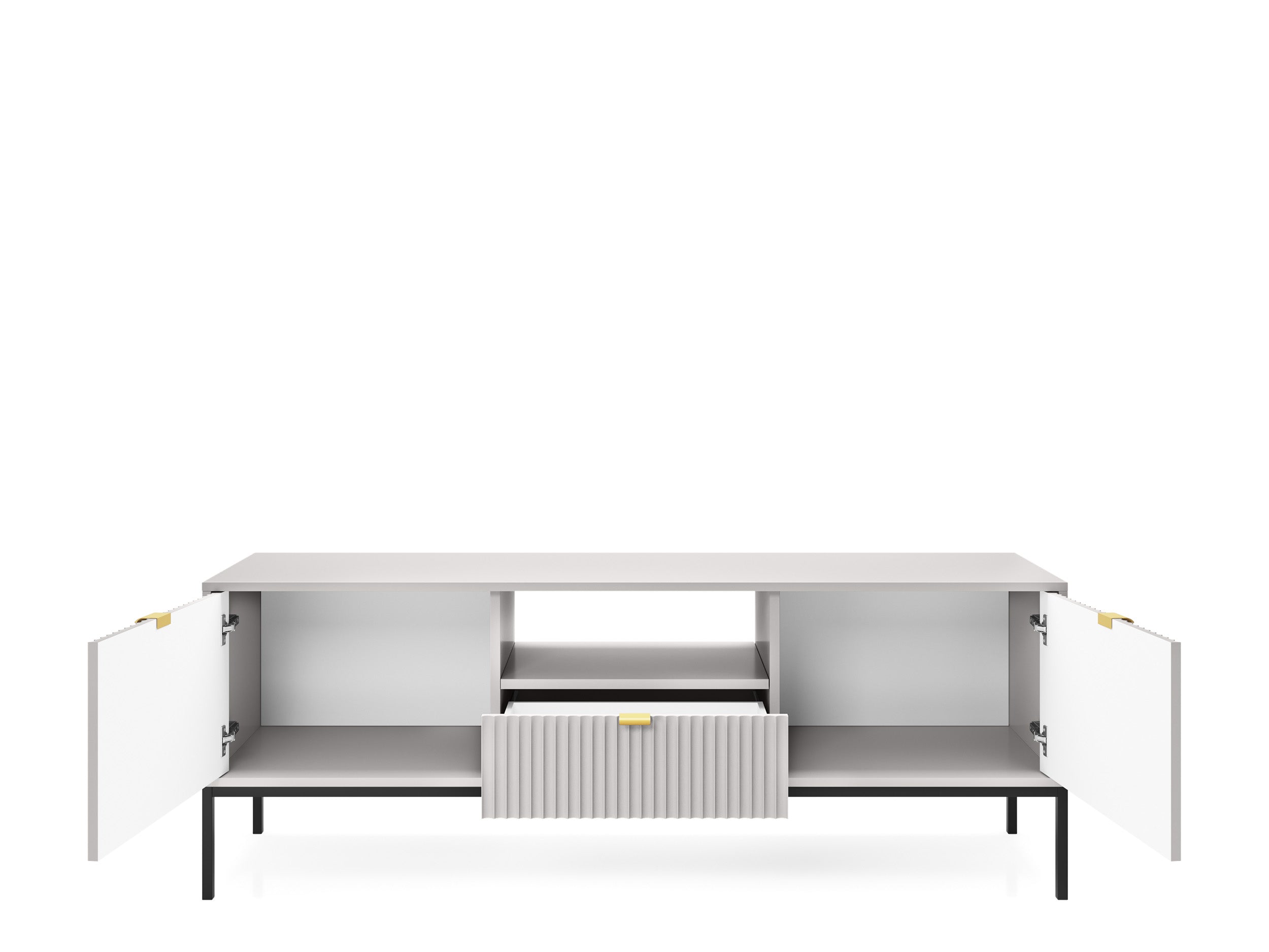 Nova TV STAND Gray - Modern Design and Versatile Style in a Sleek TV Cabinet