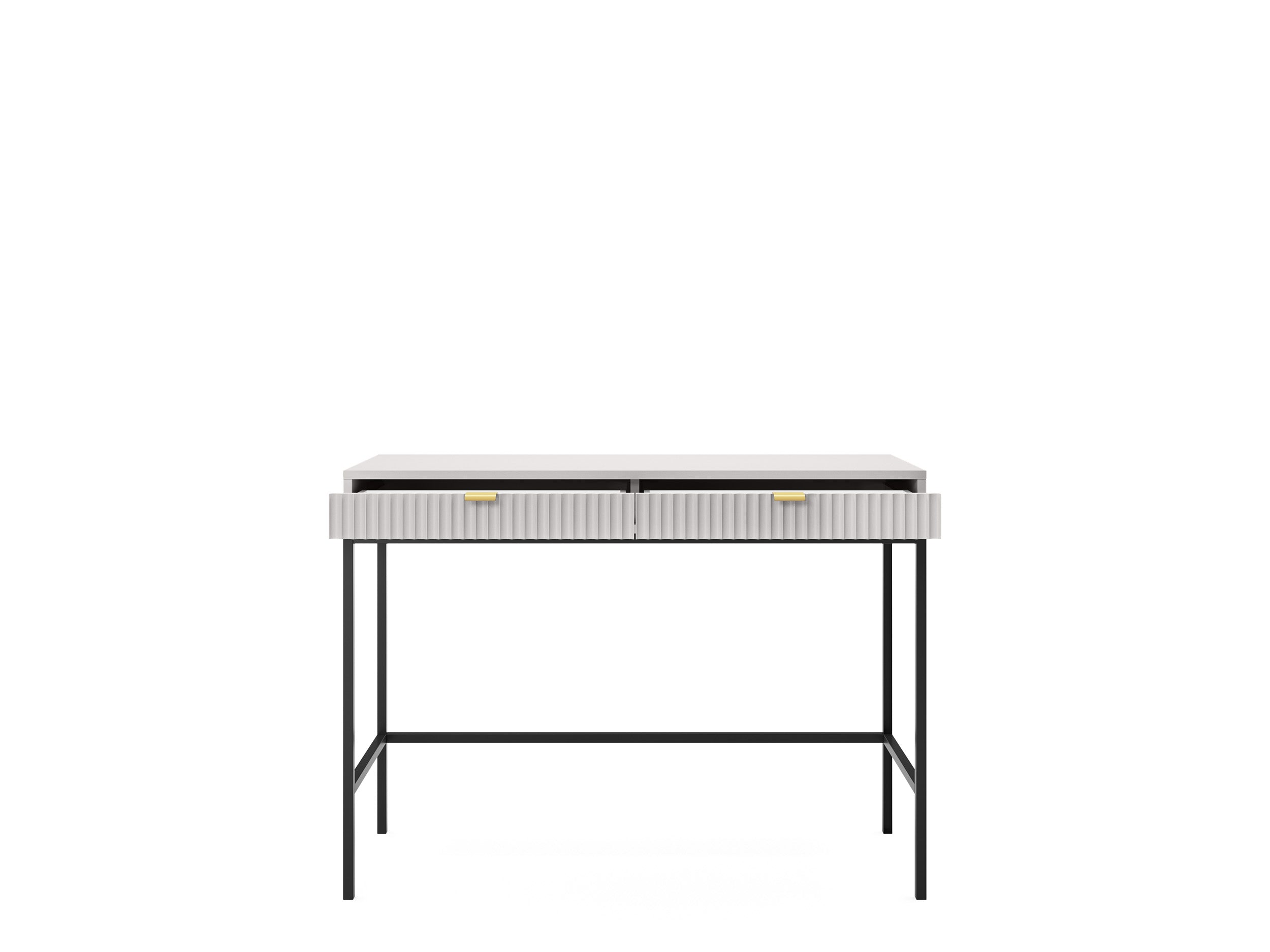 Nova Vanity Table Gray - A Fusion of Modern Elegance and Practical Storage