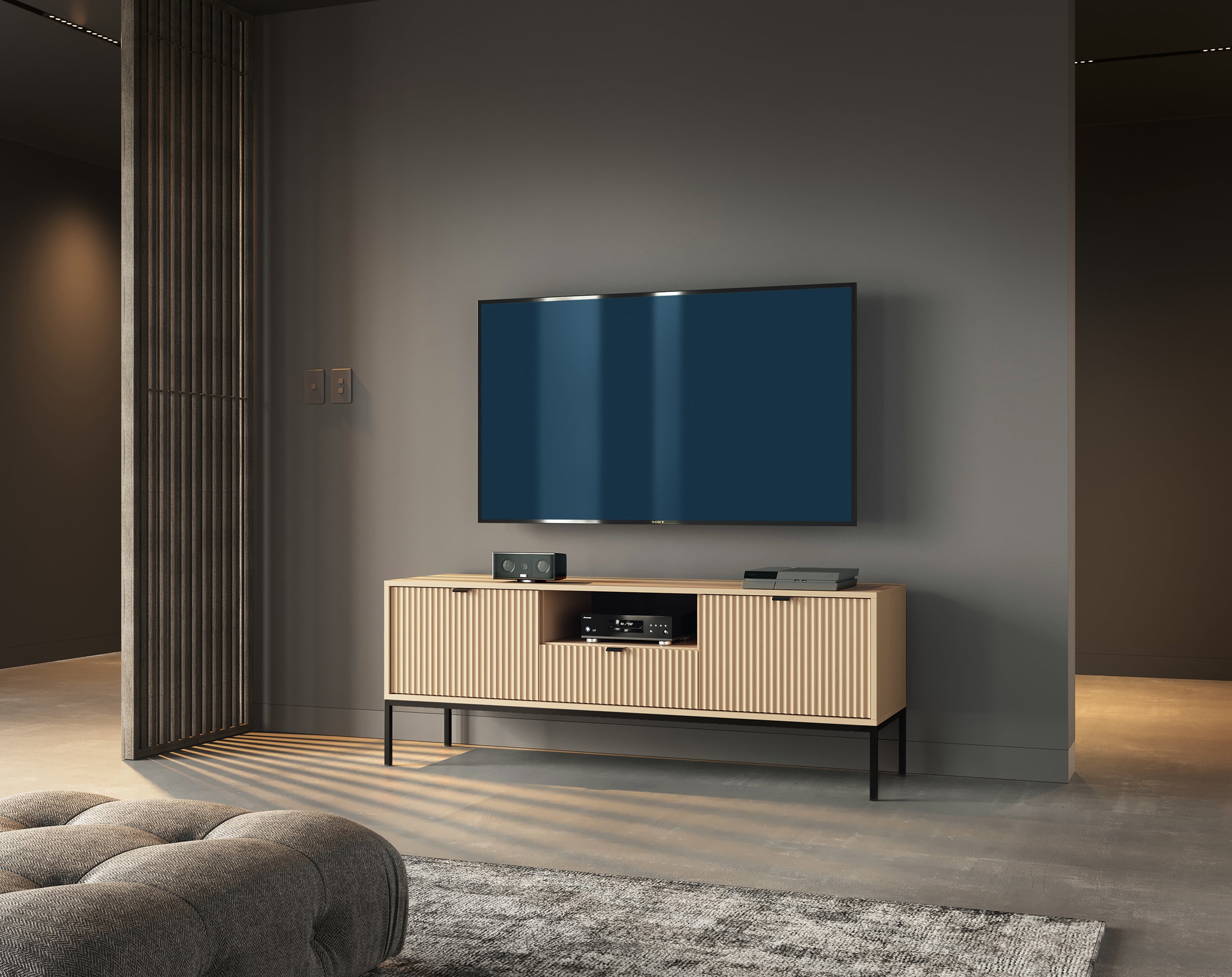 Nova TV STAND Vincenz’s oak  - Modern Design and Versatile Style in a Sleek TV Cabinet