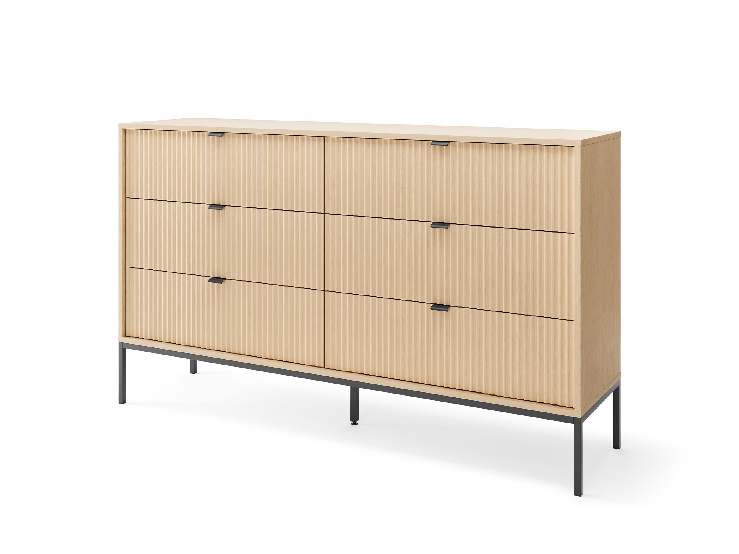Nova Dresser Vincenz’s oak- A Fusion of Modern Elegance and Practical Storage