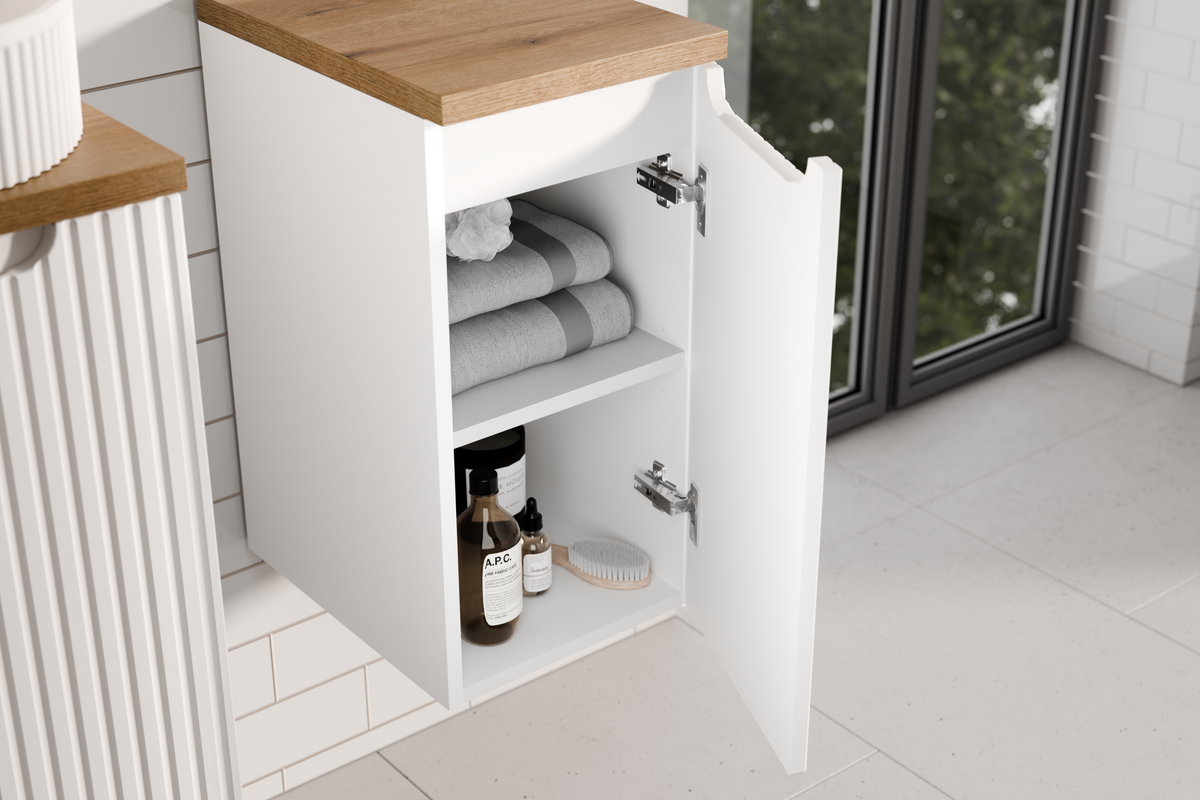 Nova White Vanity Unit Set 50 / 60 / 80 / 120 / 140 cm – Configure Your Bathroom