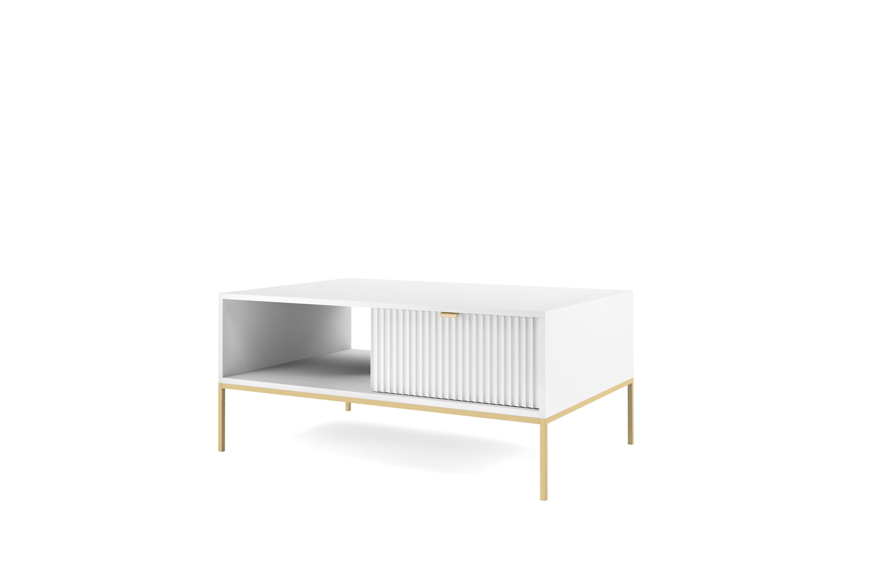 Nova Coffee Table White - Modern Design and Practical Functionality