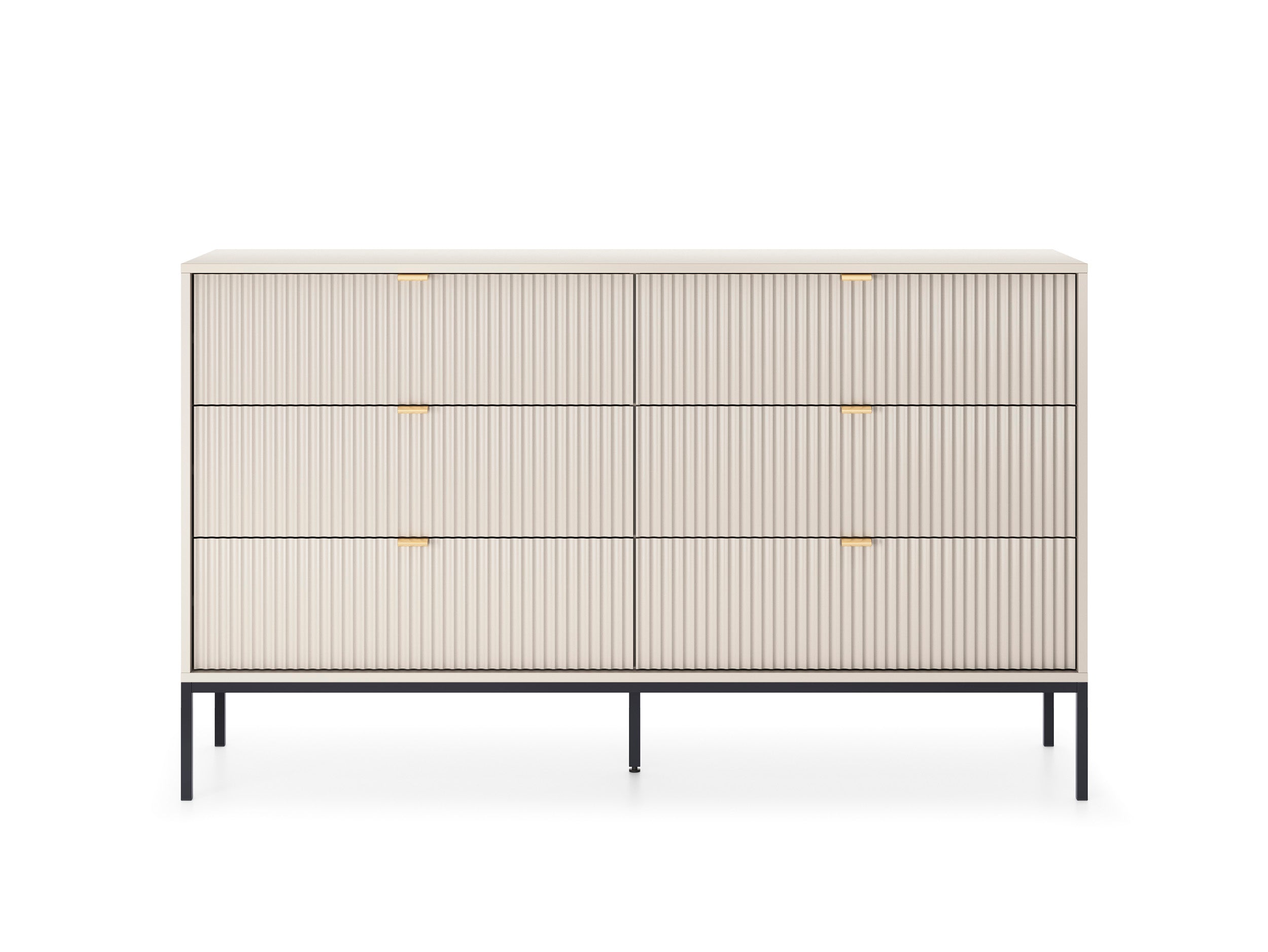 Nova Dresser Cashmere- A Fusion of Modern Elegance and Practical Storage