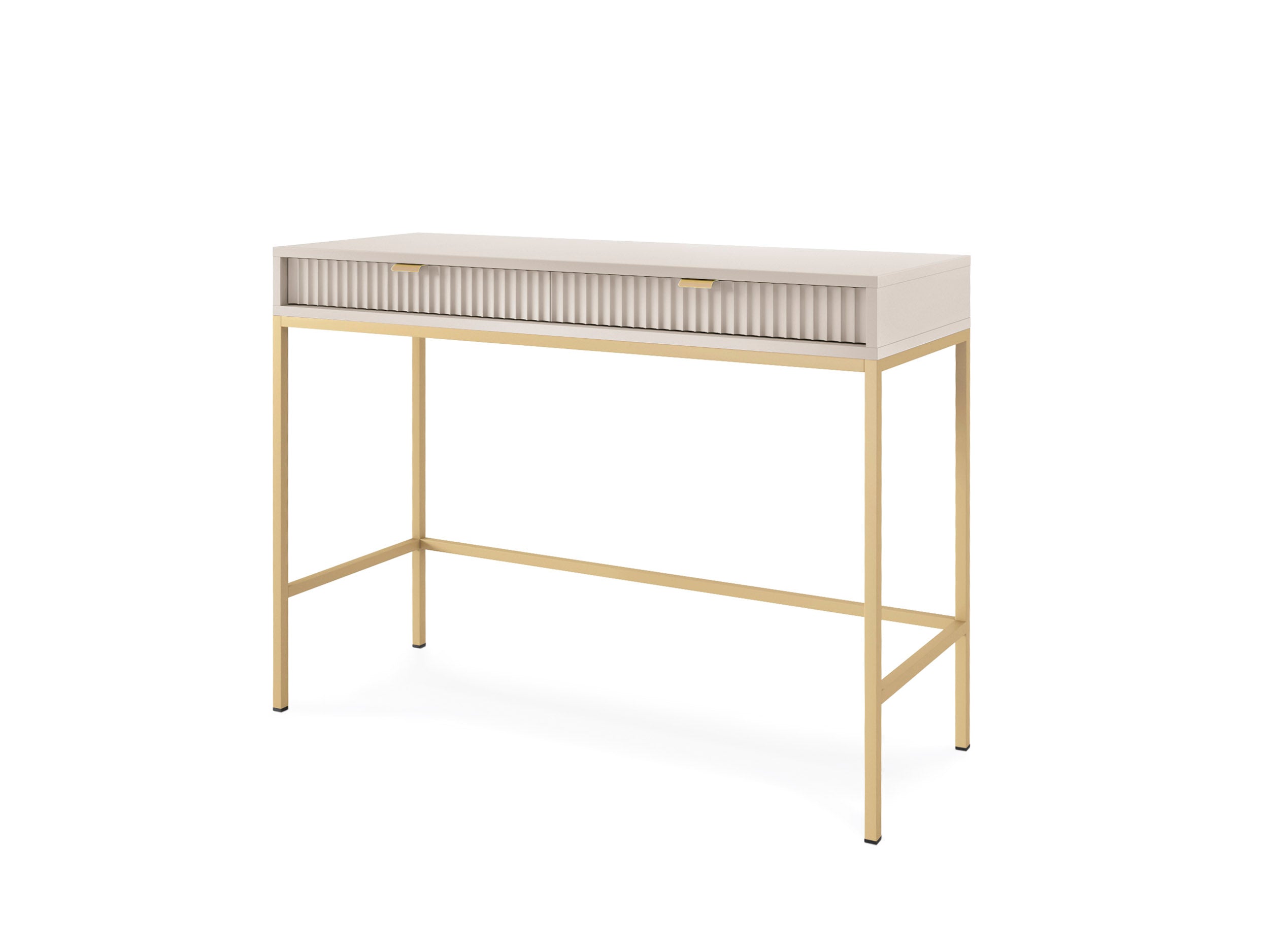 Nova Vanity Table Cashmere - A Fusion of Modern Elegance and Practical Storage