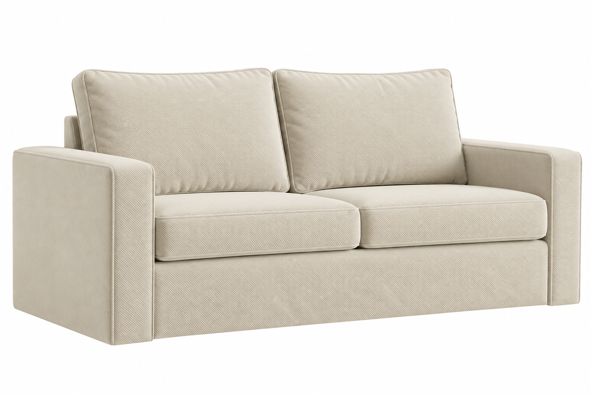 Customizable Genius Comfort Murphy Bed with Sofa 140 x 200 cm – Cashmere