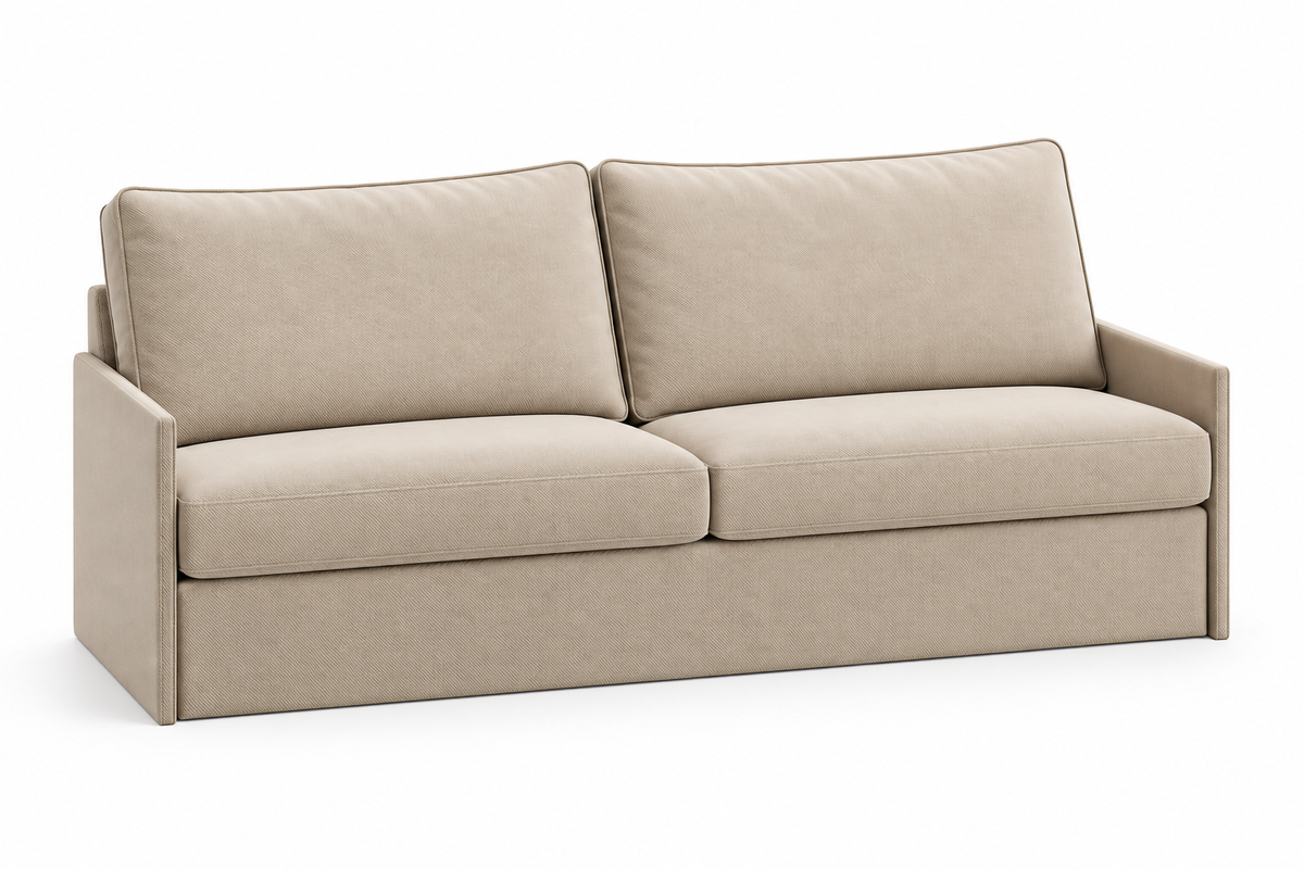 Customizable Genius Comfort Murphy Bed with Sofa 140 x 200 cm – Cashmere
