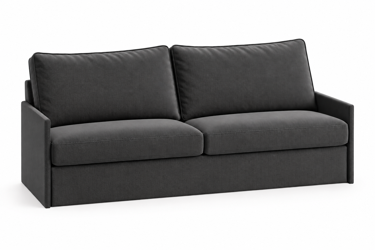 Customizable Genius Comfort Murphy Bed with Sofa 140 x 200 cm – Cashmere
