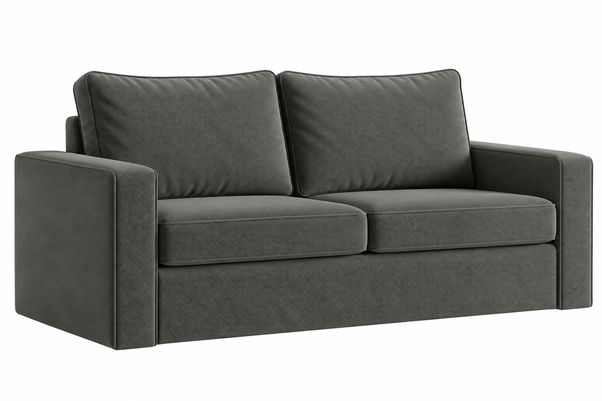 Customizable Genius Comfort Murphy Bed with Sofa 140 x 200 cm – Cashmere