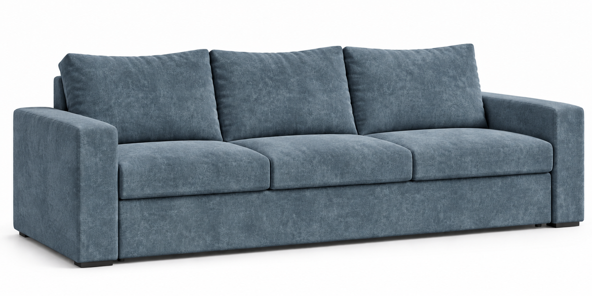 Genius Comfort Horizontal Murphy Bed with Sofa 120x200 cm – Cashmere