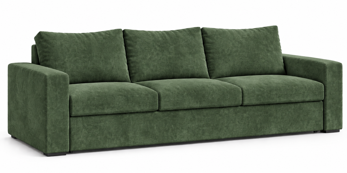 Genius Comfort Horizontal Murphy Bed with Sofa 120x200 cm – Cashmere