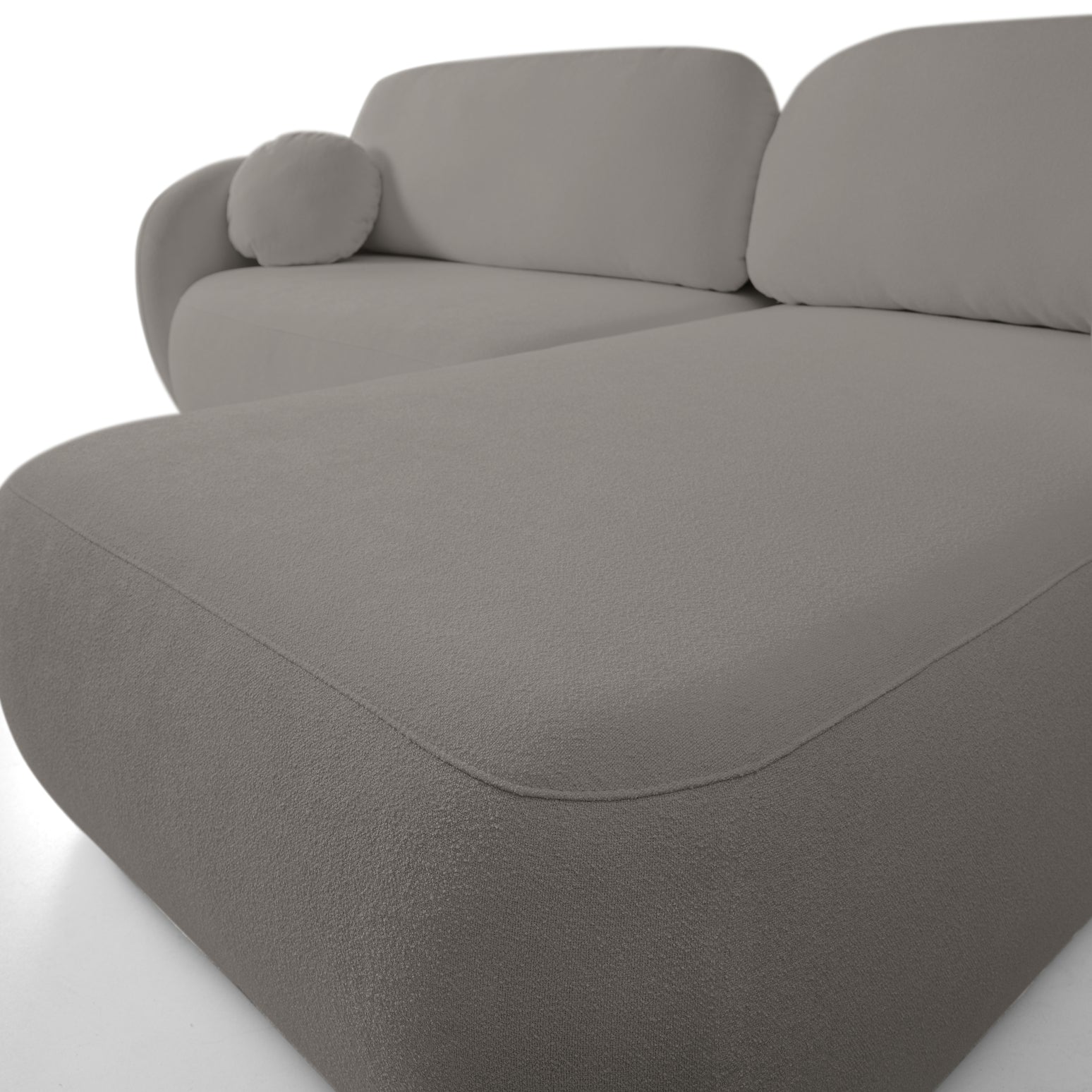 Lask OLIO Rounded Corner Sofa Bed – 261 x 177 cm – Left or Right Configuration