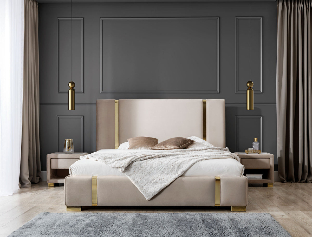 ORO Upholstered Bed 140 / 160 / 180 / 200 cm – Choose Your Configuration
