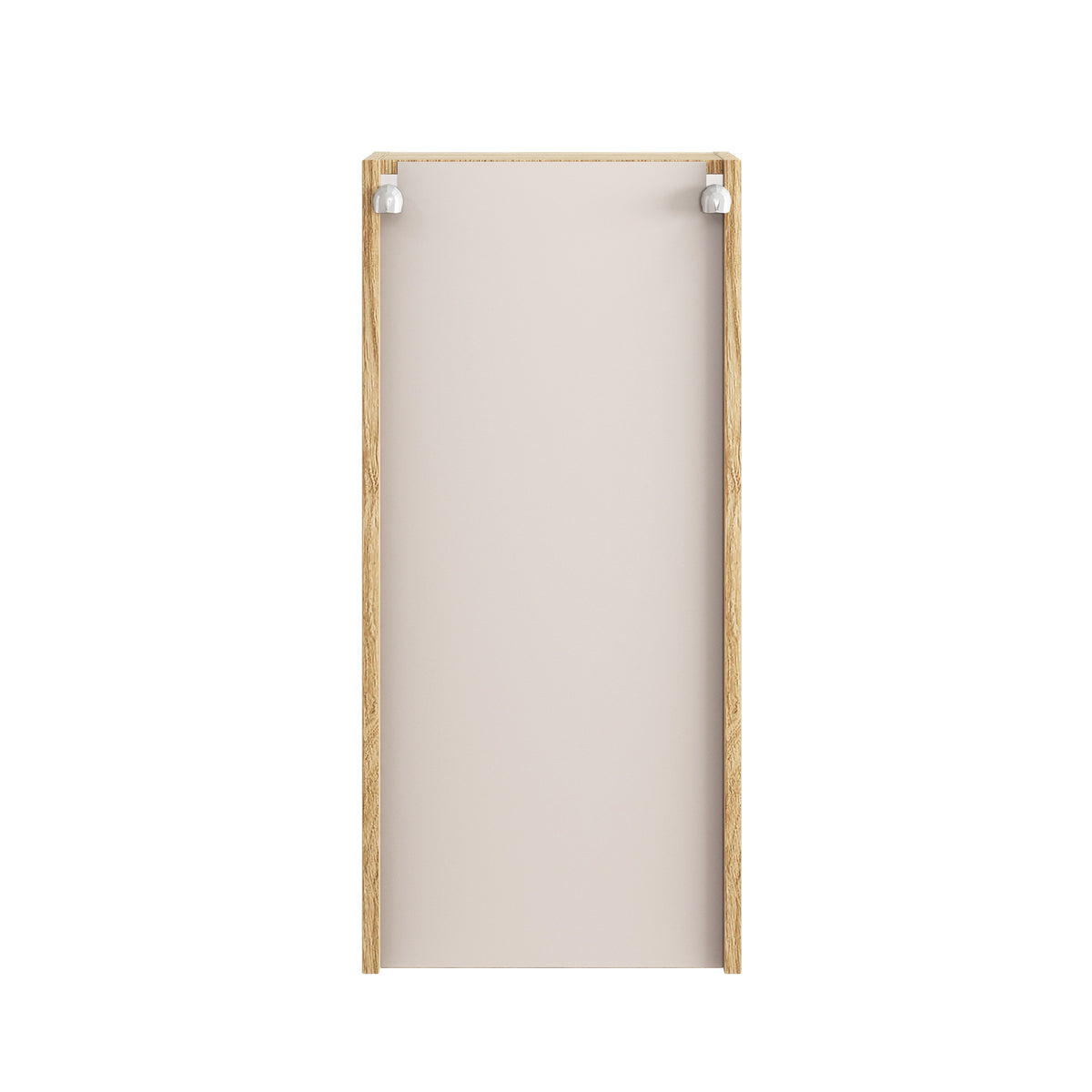 Ocean Wall Cabinet – Oiled Oak / Beige, 35 cm
