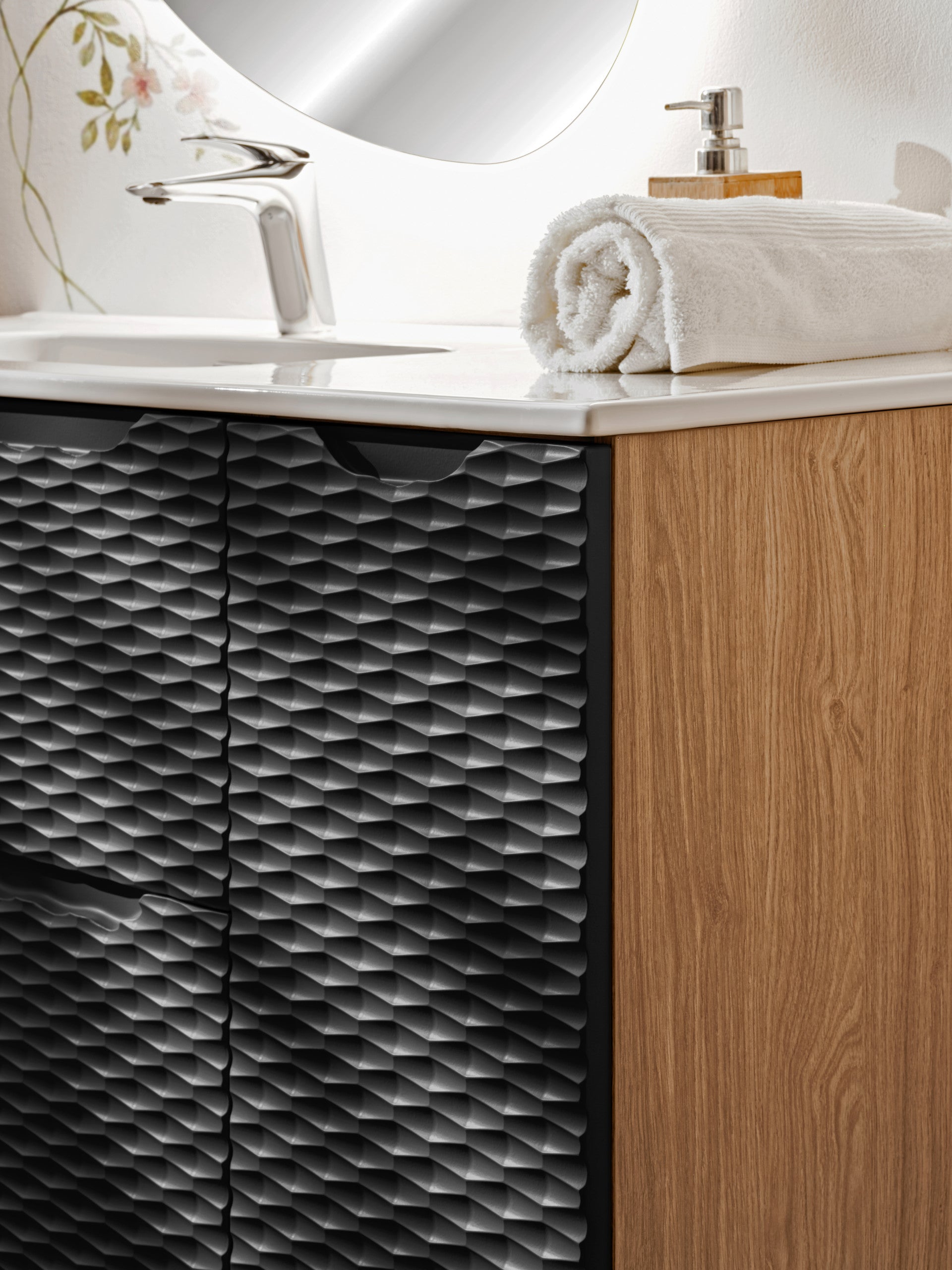 Ocean Black Vanity Unit Set 60 / 70 / 80 / 90 / 120 cm – Configure Your Bathroom