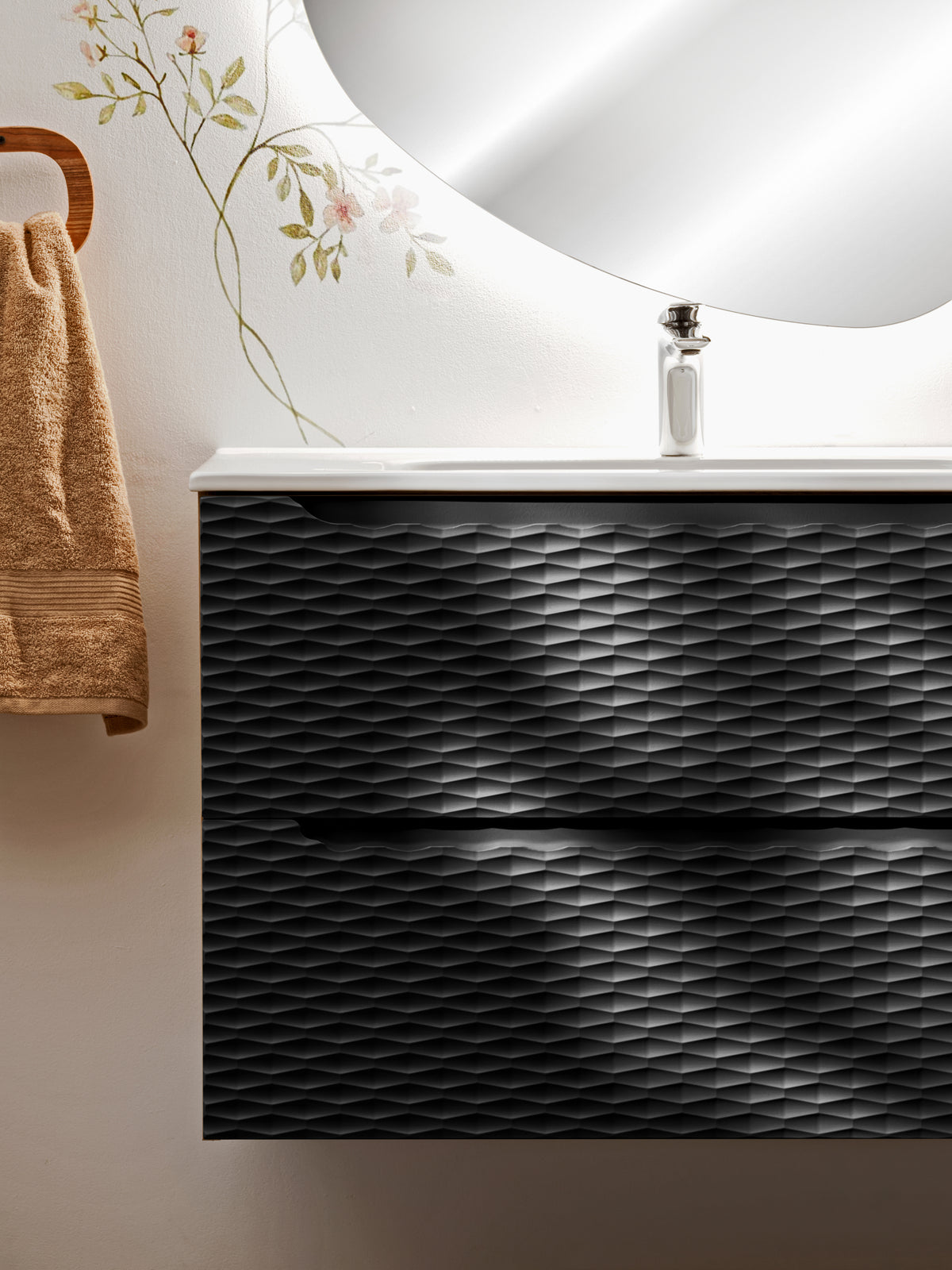 Ocean Black Vanity Unit Set 60 / 70 / 80 / 90 / 120 cm – Configure Your Bathroom