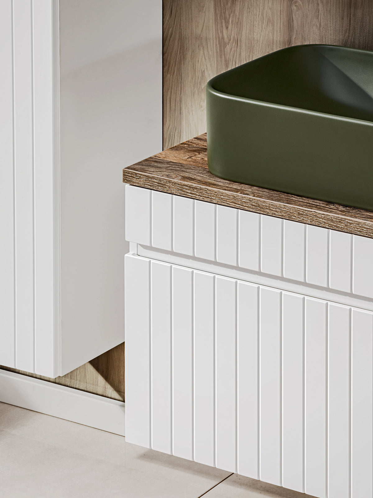 Iconic White Vanity Unit Set 60 / 80 / 100 / 120 / 140 / 180 cm – Configure Your Bathroom