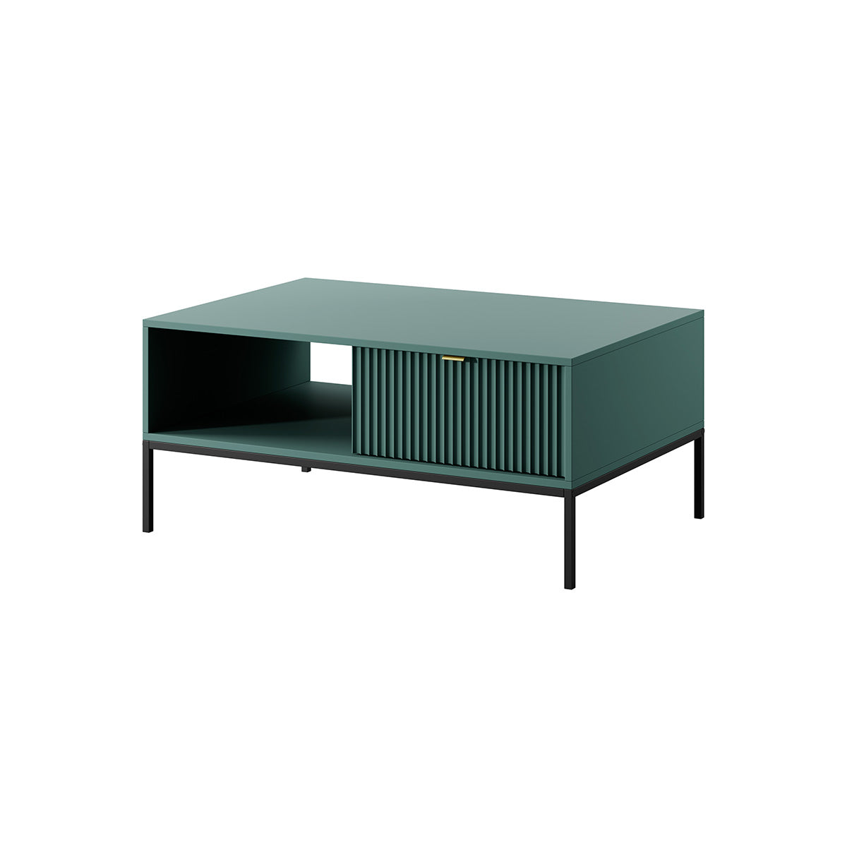 Nova Coffee Table Labrador Green- Modern Design and Practical Functionality