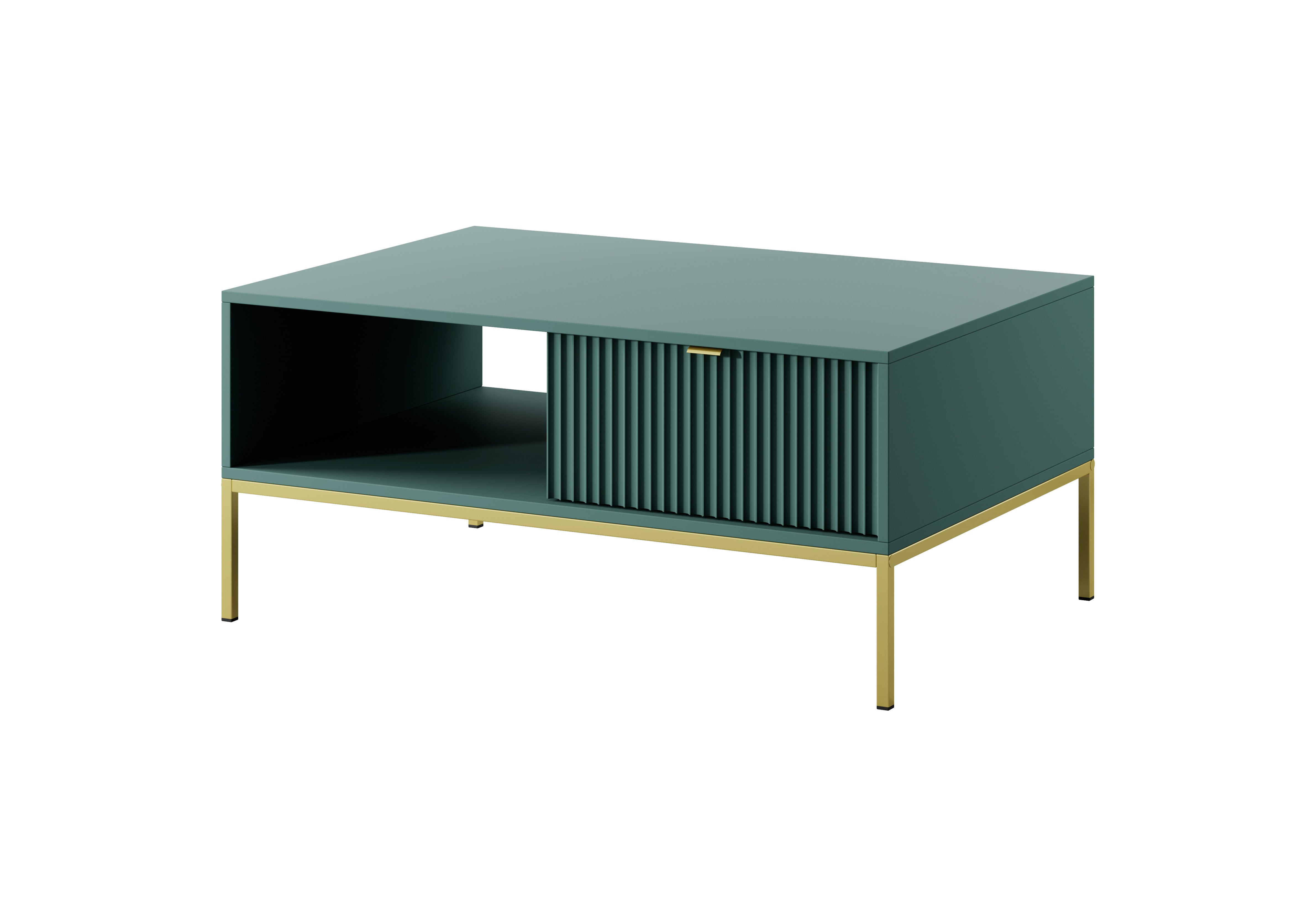 Nova Coffee Table Labrador Green- Modern Design and Practical Functionality