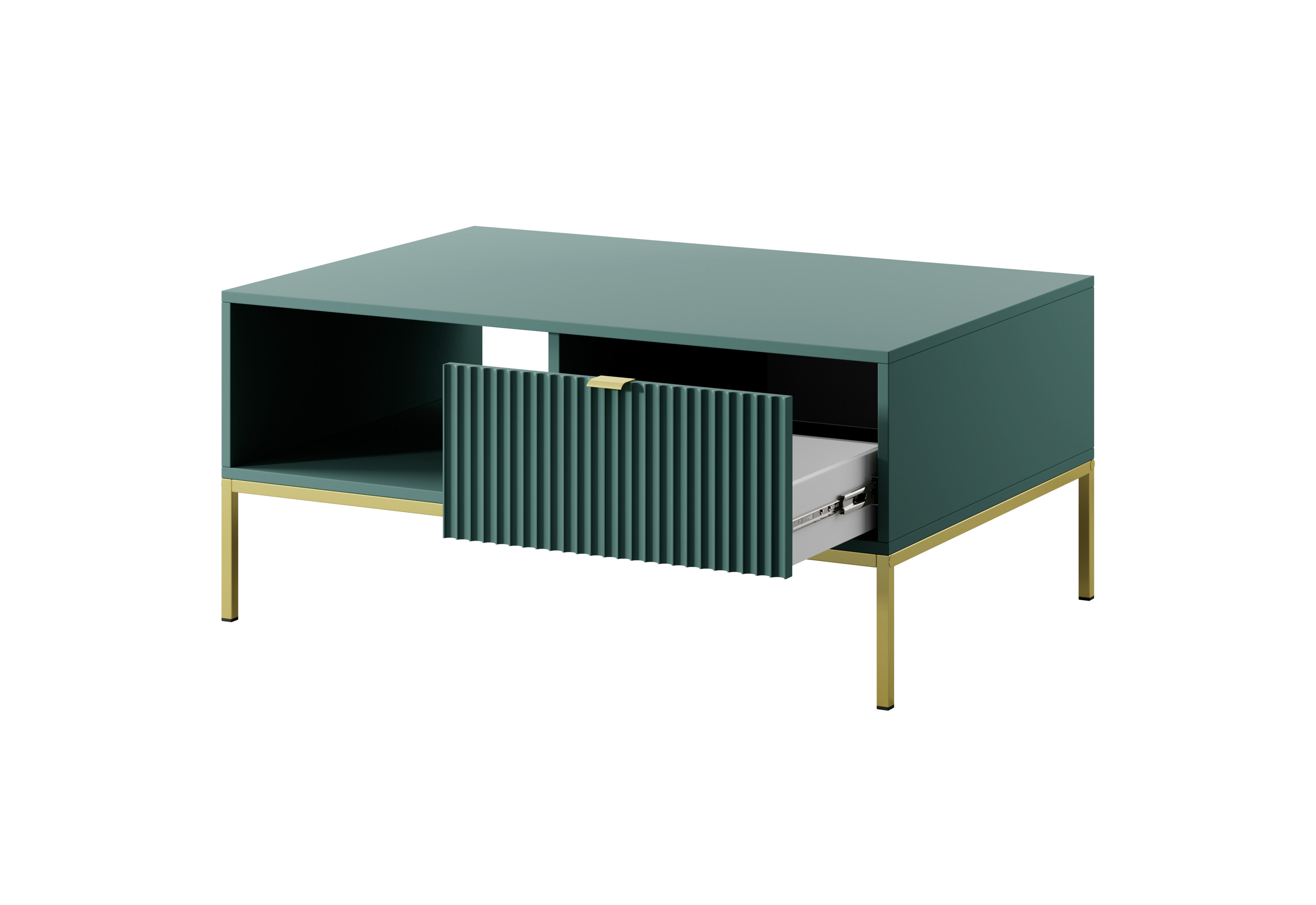 Nova Coffee Table Labrador Green- Modern Design and Practical Functionality