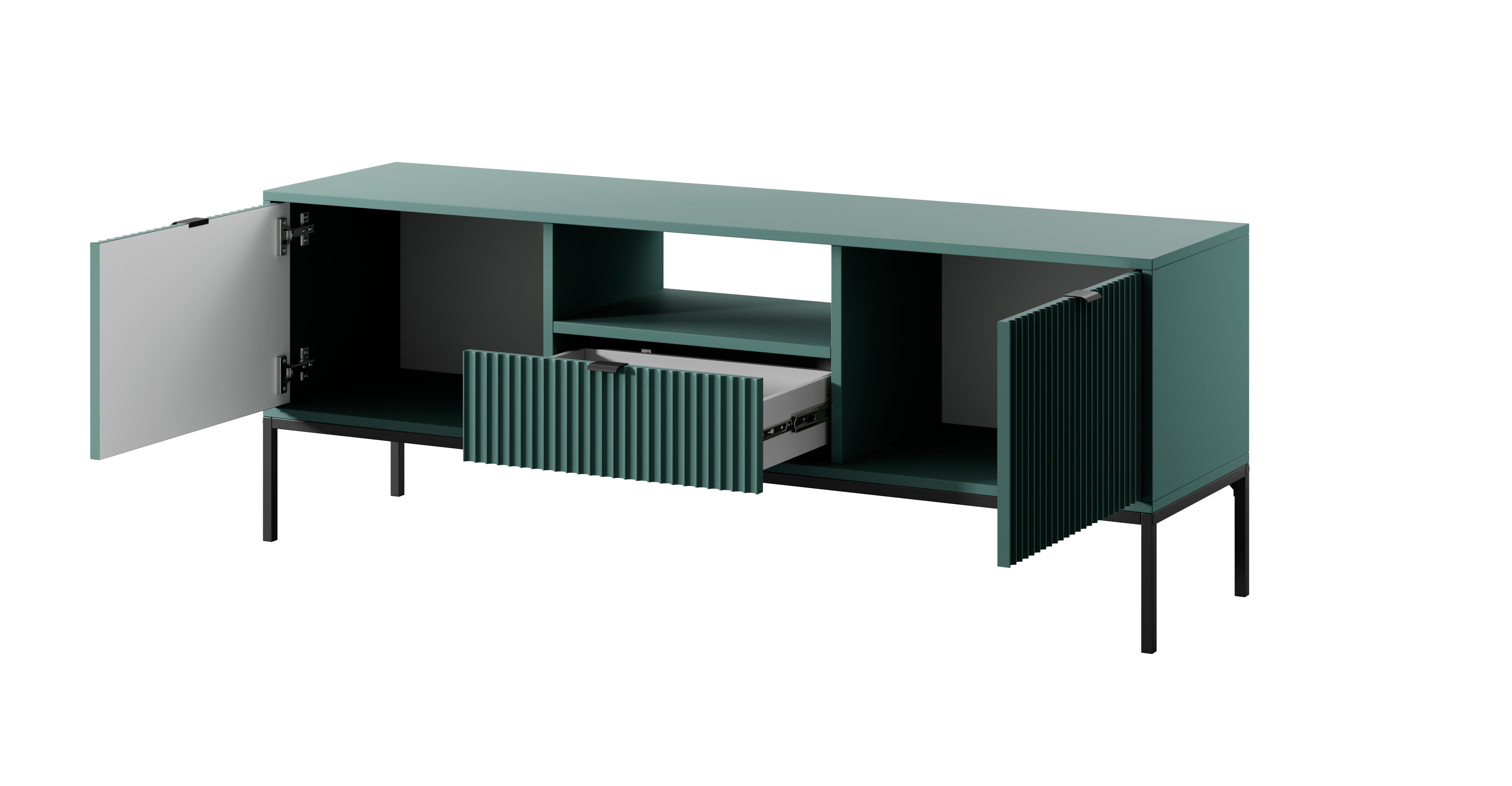 Nova TV STAND Labrador Green - Modern Design and Versatile Style in a Sleek TV Cabinet