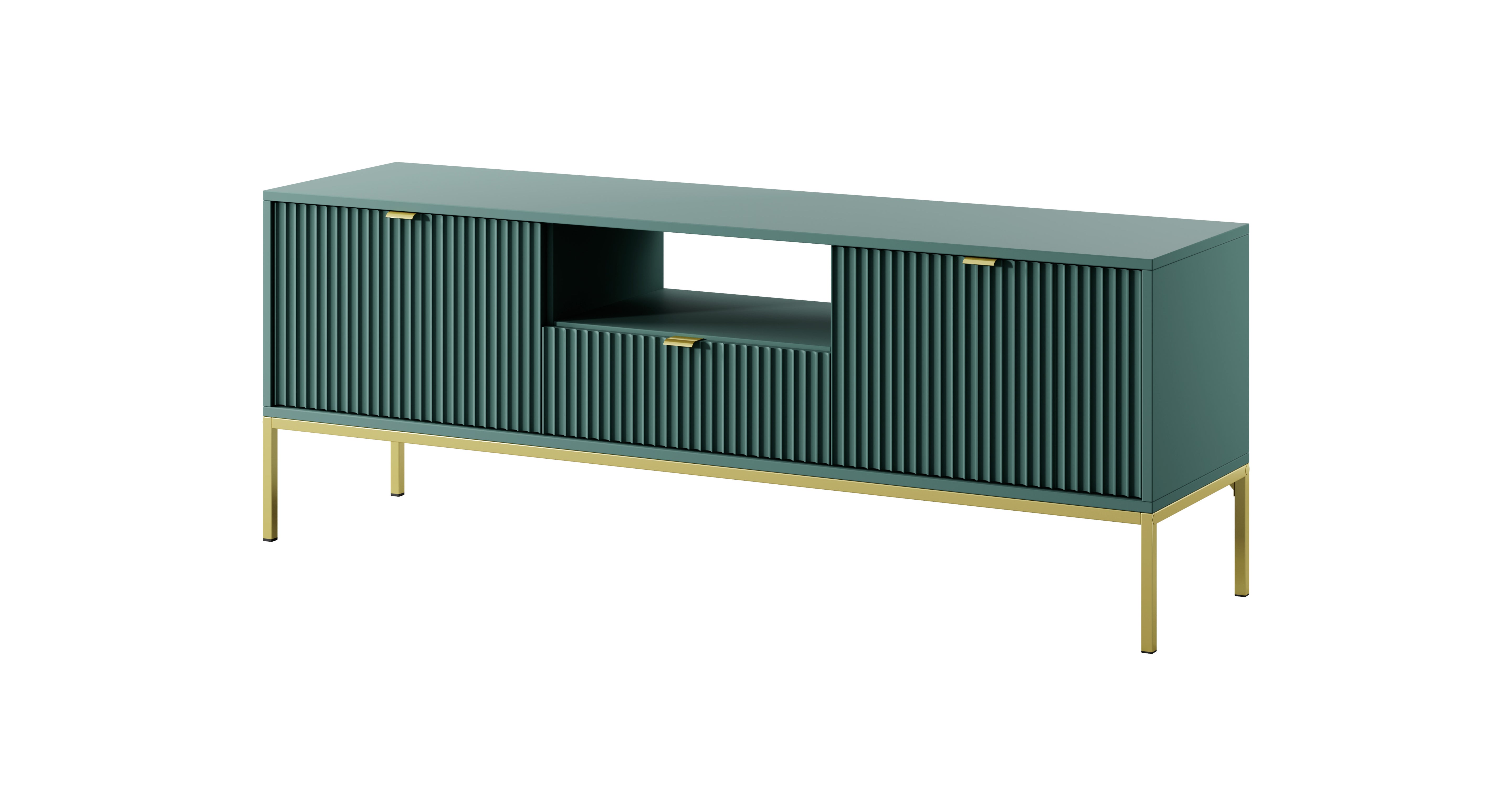 Nova TV STAND Labrador Green - Modern Design and Versatile Style in a Sleek TV Cabinet