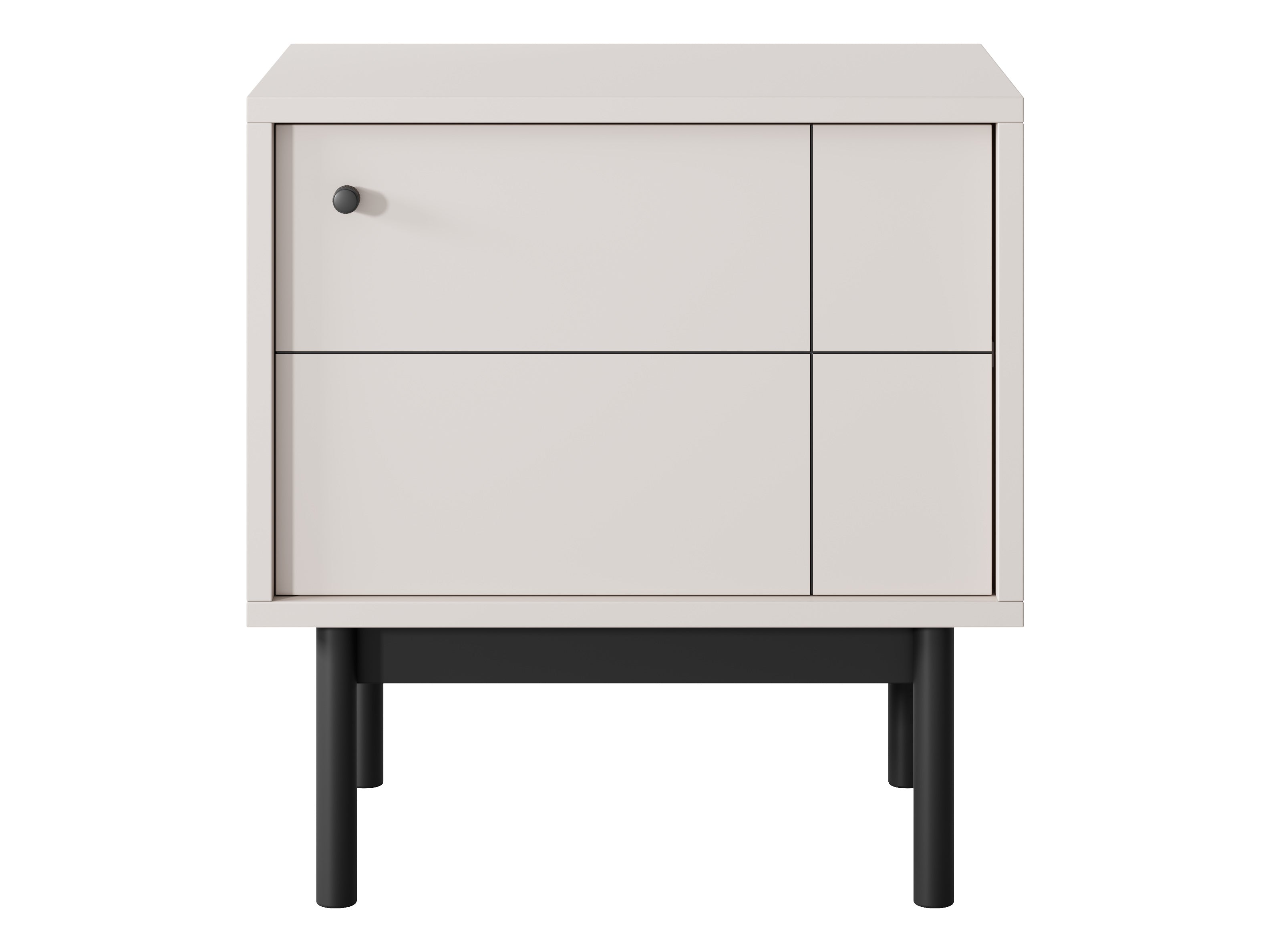 PI Japandi S54 Nightstand in Cashmere