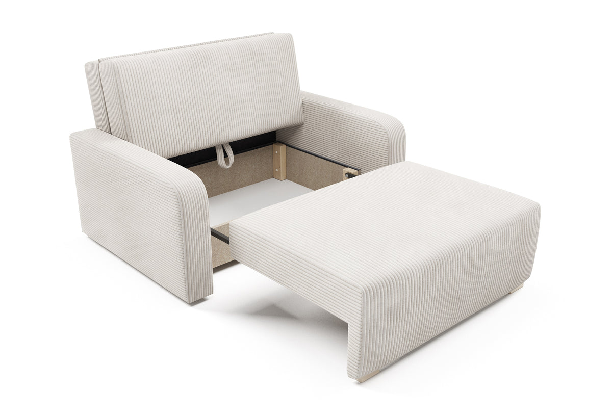 Ness II Sofa Bed – 2-Seater with Storage