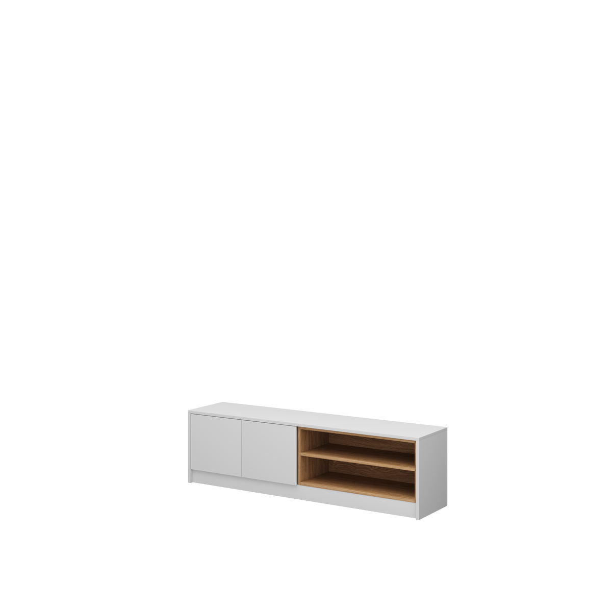 Genius TV Unit – Two-Tone Finish, 160 cm