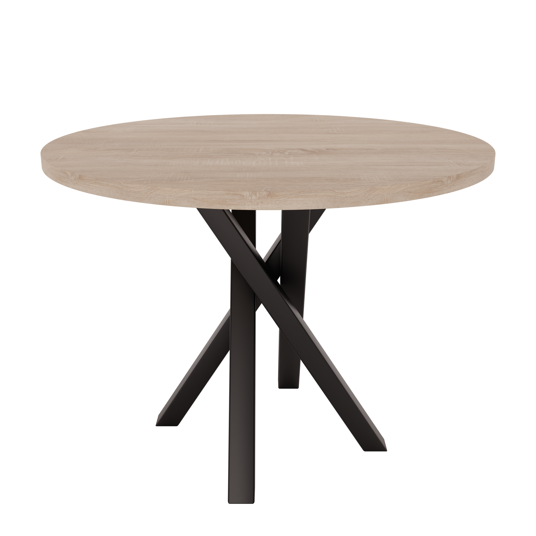 Round Dining Table Redpak Raven 100/140 (Extendable)