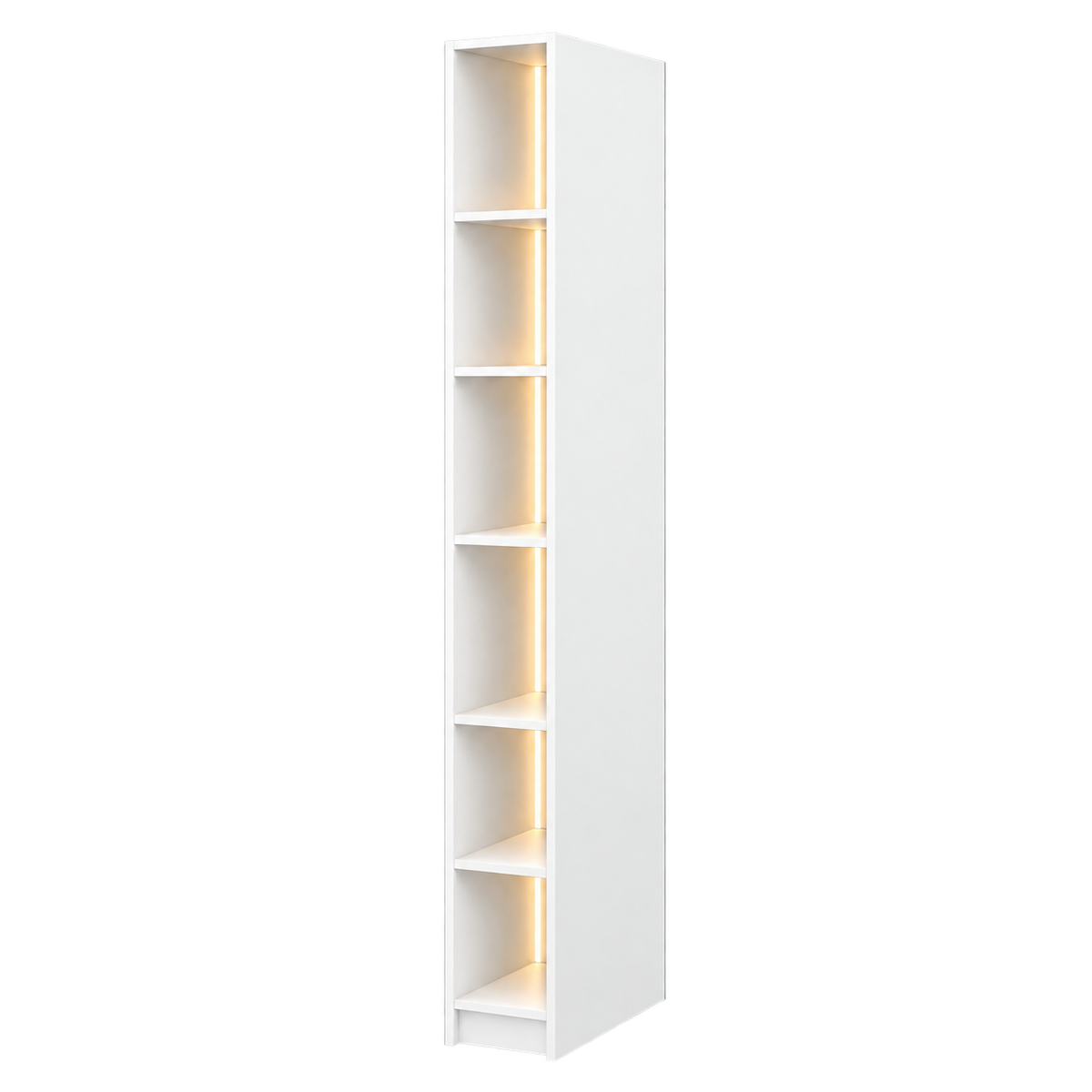 Customizable Genius COMFORT Murphy Bed Furniture Set 140 × 200 cm – White Matt