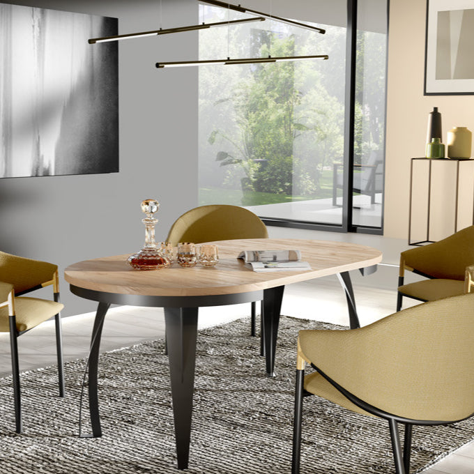 Modern Extendable Dining Table Redpak Roni