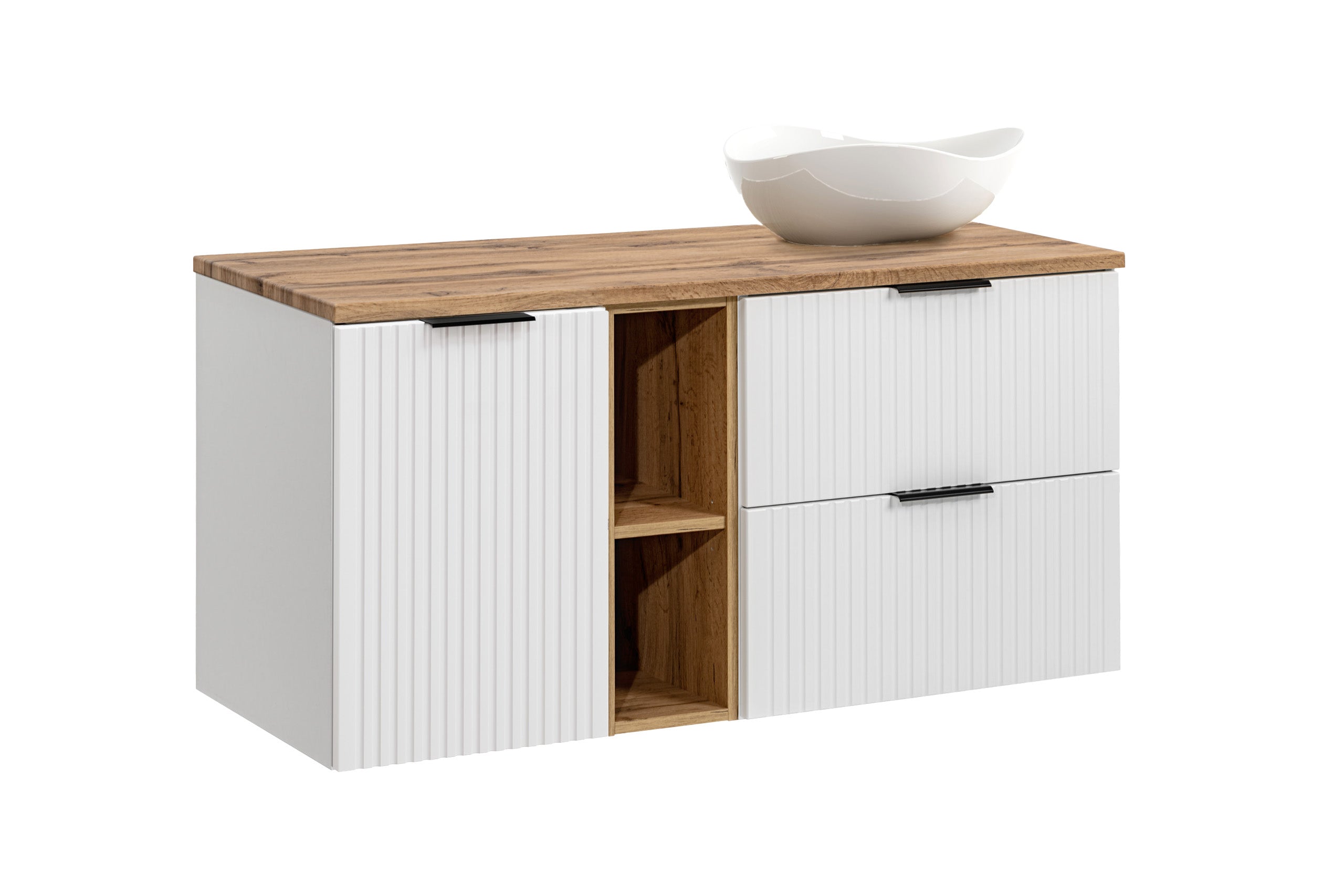 Adel White Vanity Unit Set 100 / 120 / 140 cm – Configure Your Bathroom