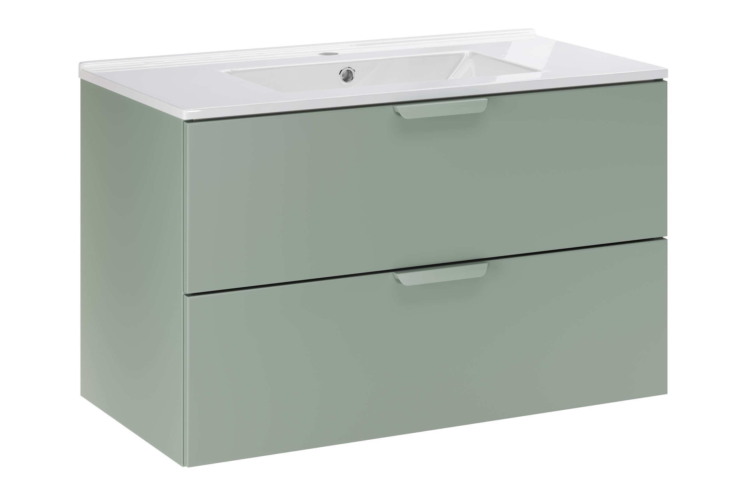 Aster Green Vanity Unit 80 cm – Aloes Matt – Configure Your Bathroom