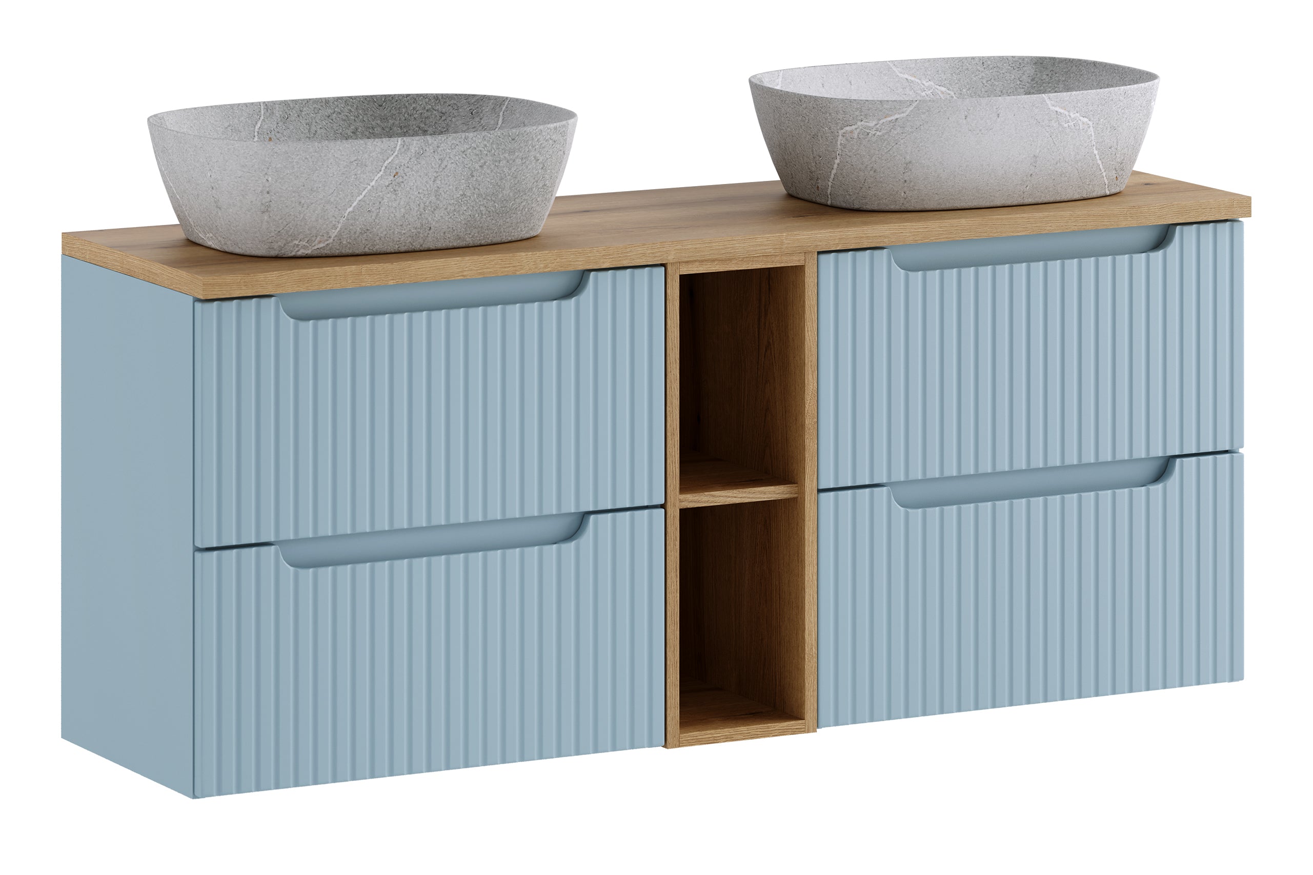 Nova Denim Vanity Unit Set 60 / 100 / 140 cm – Configure Your Bathroom