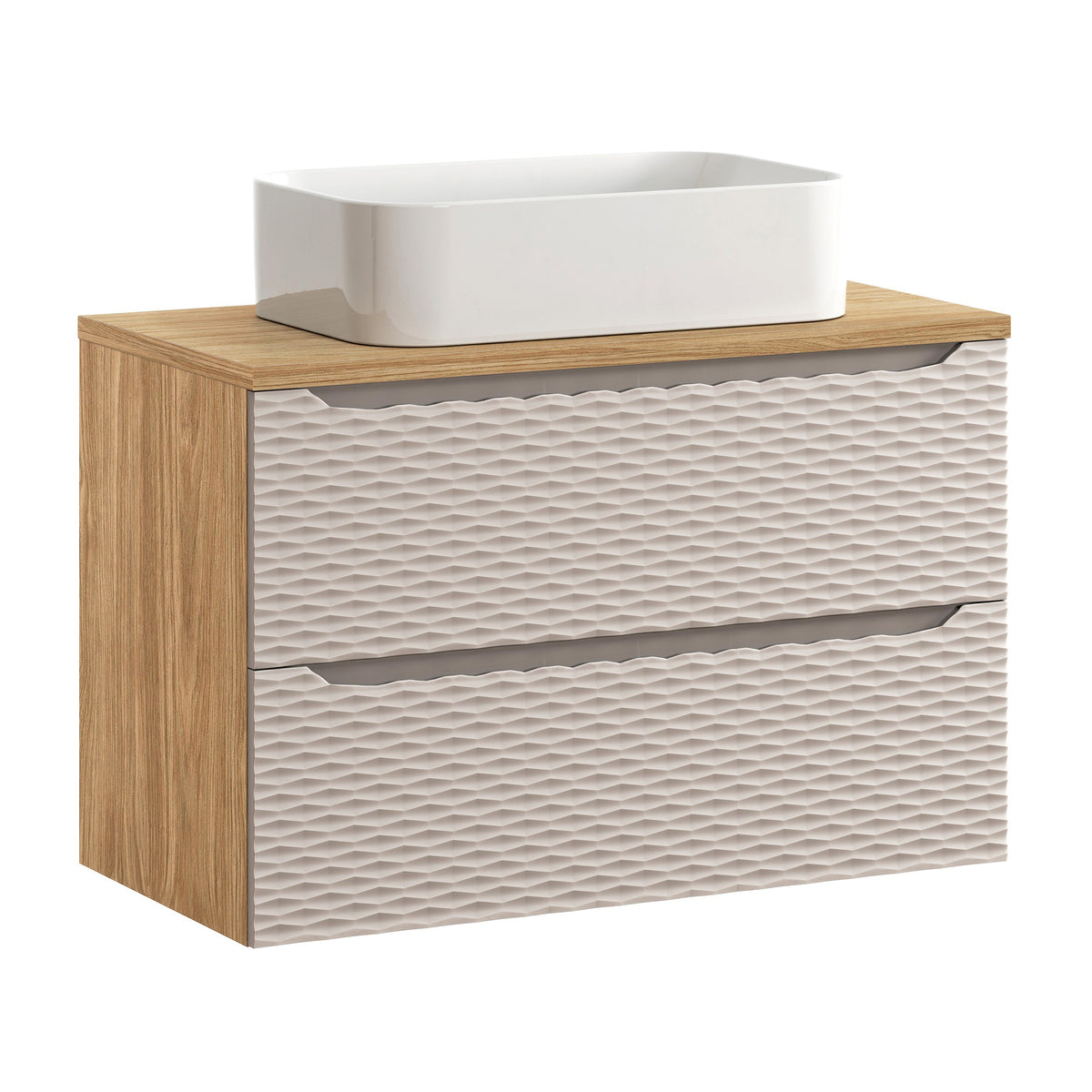 Ocean Beige Vanity Unit Set 60 / 70 / 80 / 90 / 120 cm – Configure Your Bathroom