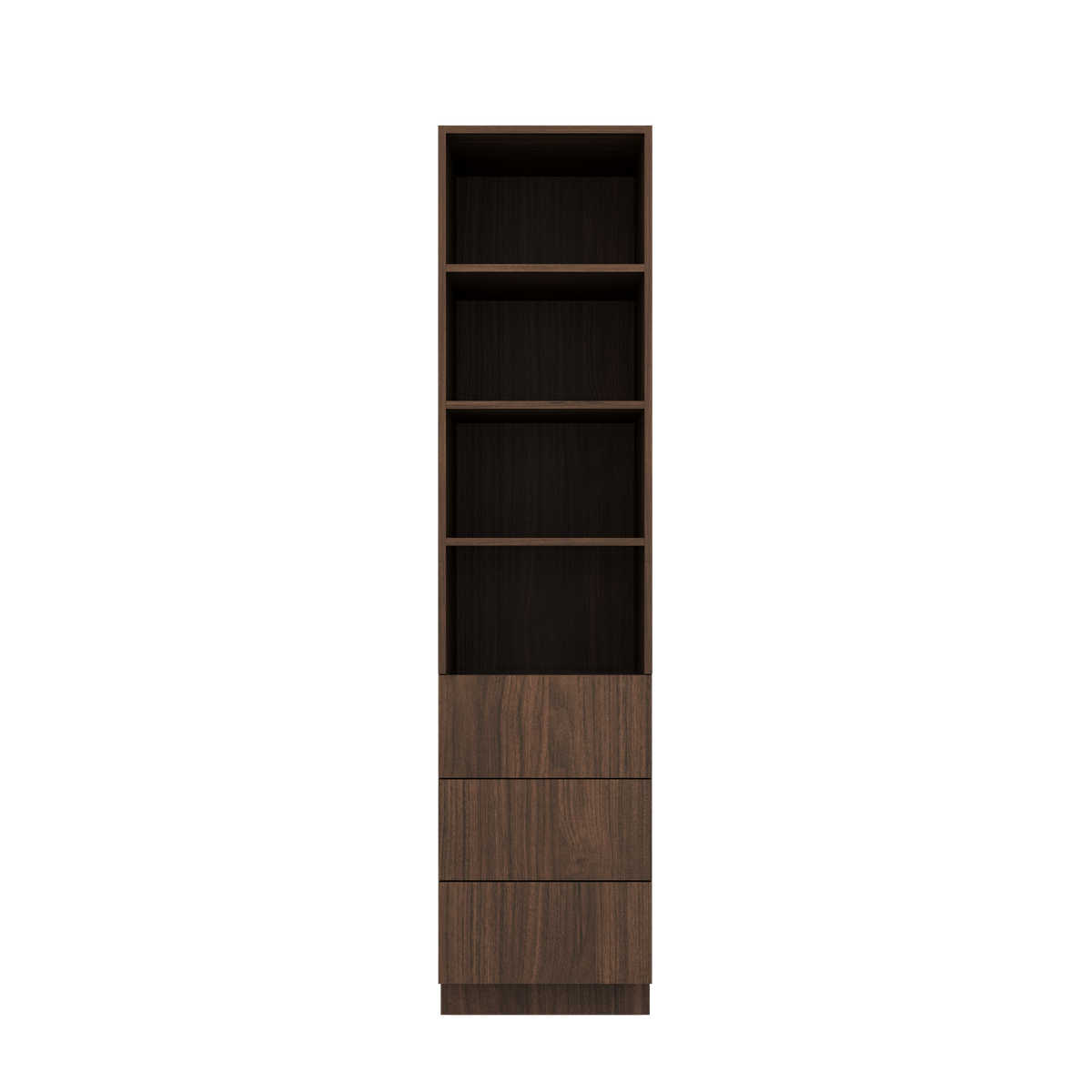 SOBA Villa Walnut Modular Wardrobe Set – 250 cm