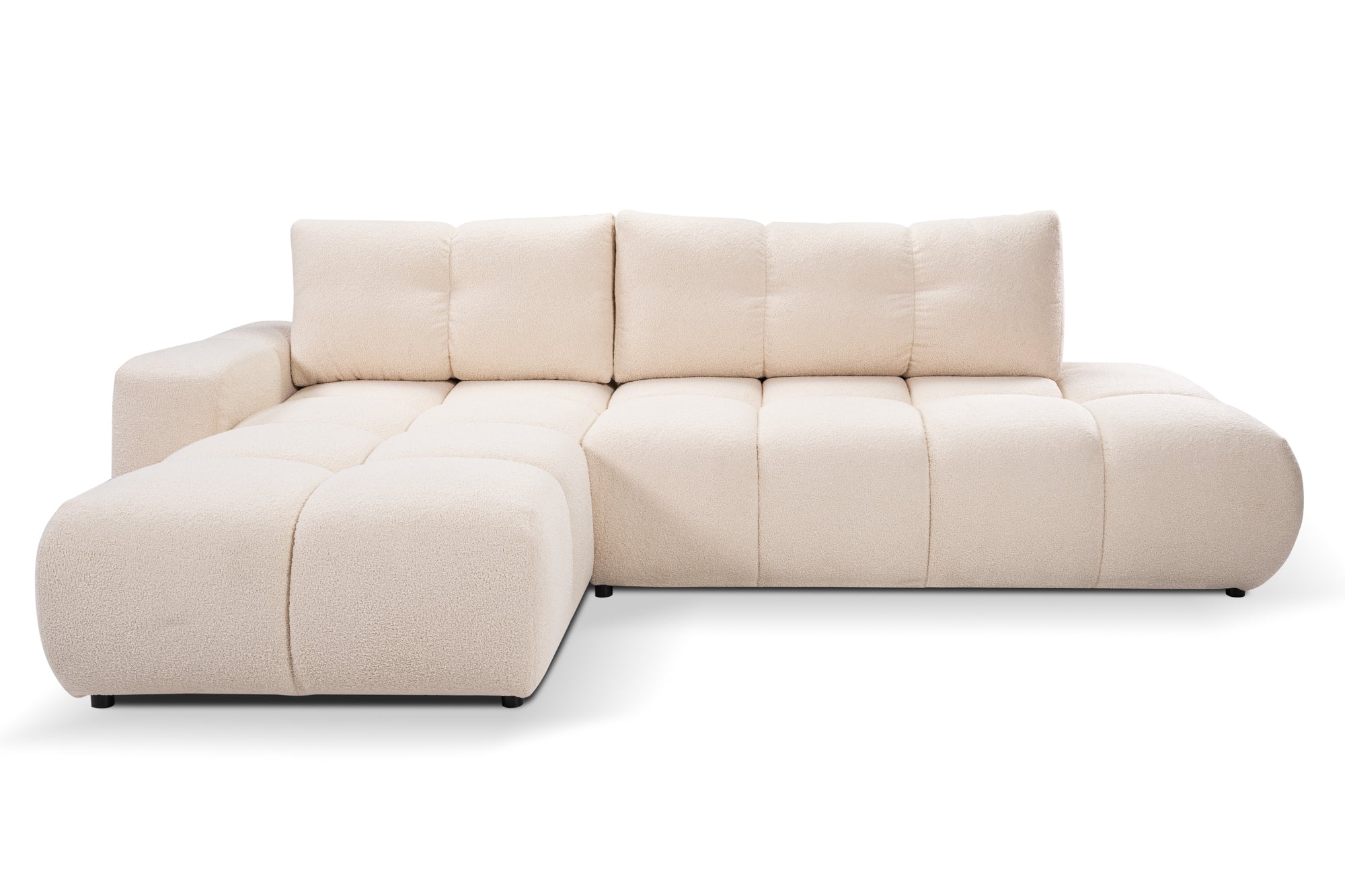 Lask SOHO Corner Sofa Bed with Storage – 286 x 177 cm – Left or Right Configuration