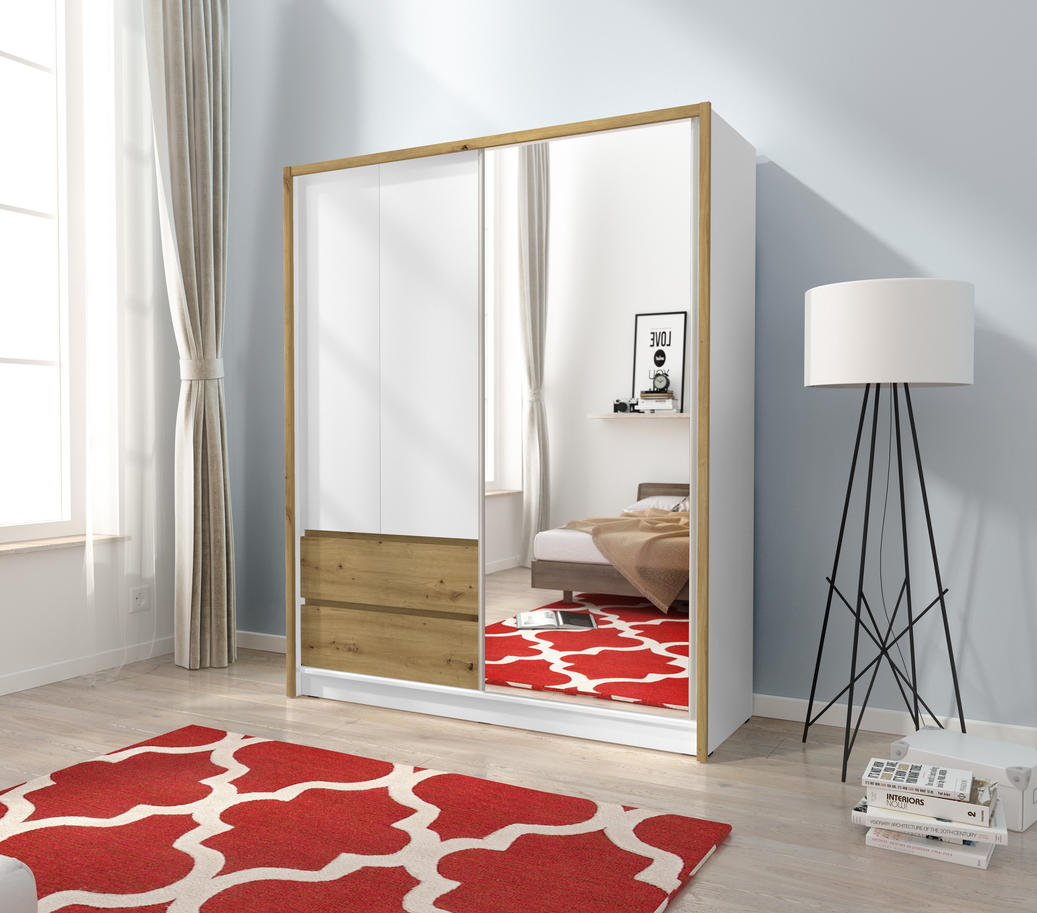 Wardrobe Sara Artisan White
