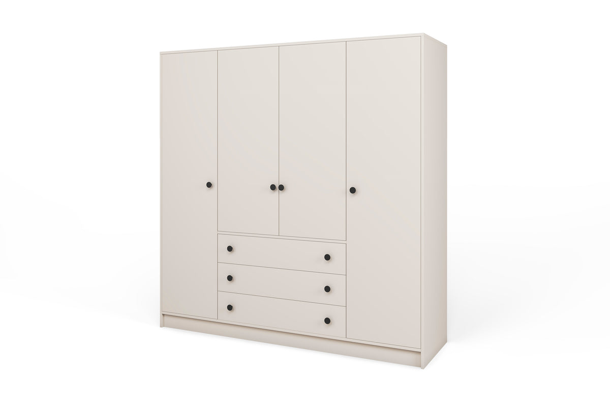 Storm 4D Wardrobe – With Mirror or Without Mirror | Cashmere