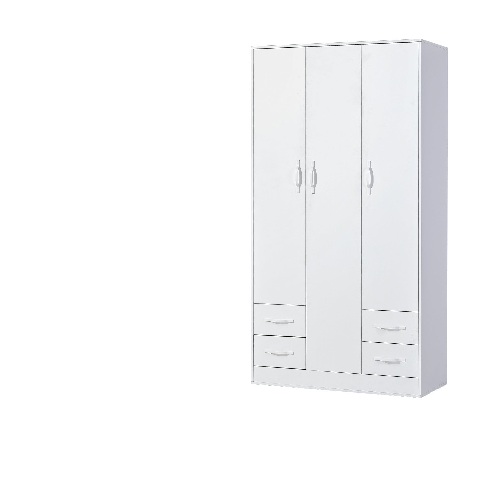 Domel White Wardrobe