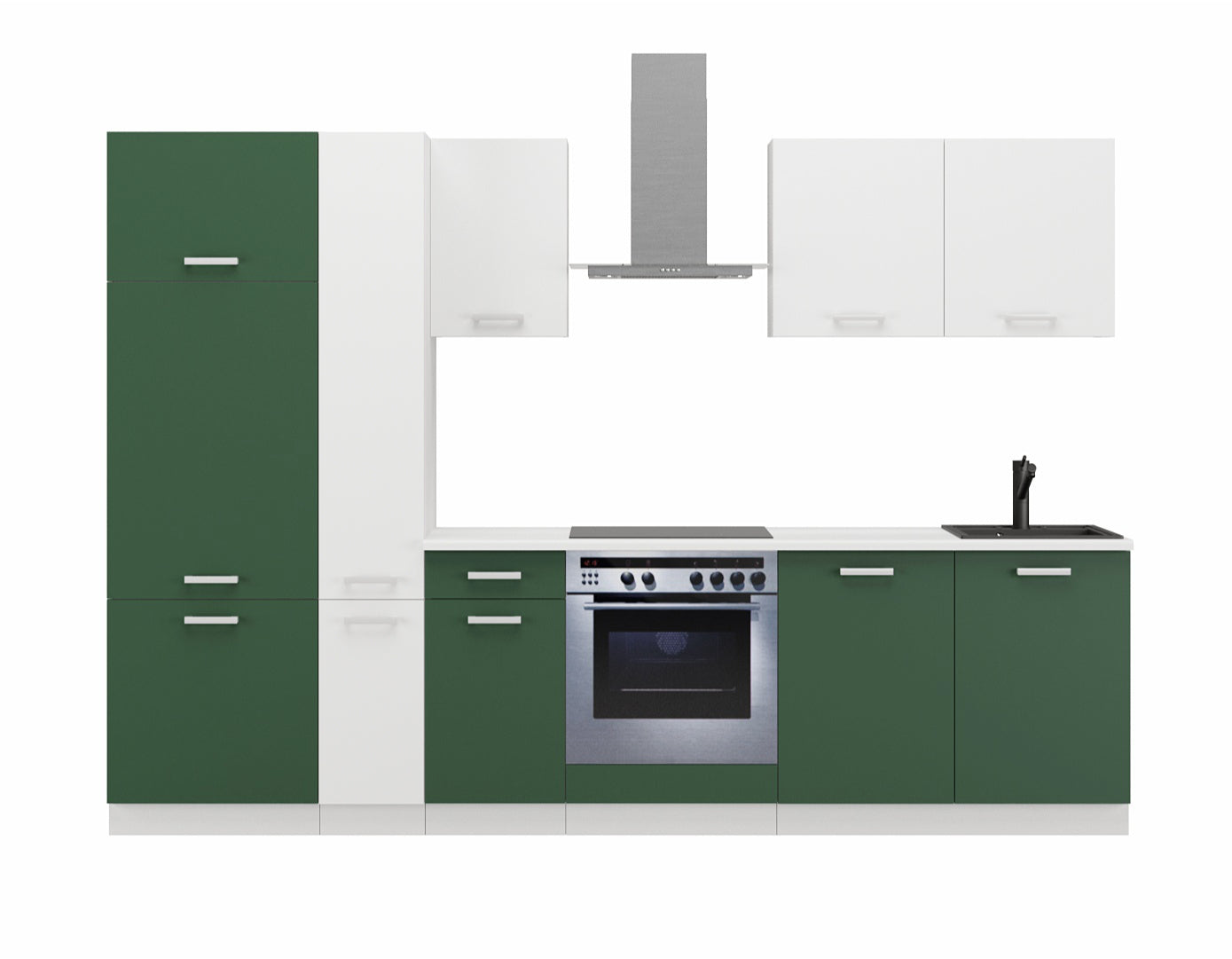 LE Toni 290 cm Kitchen Set – Labrador Green