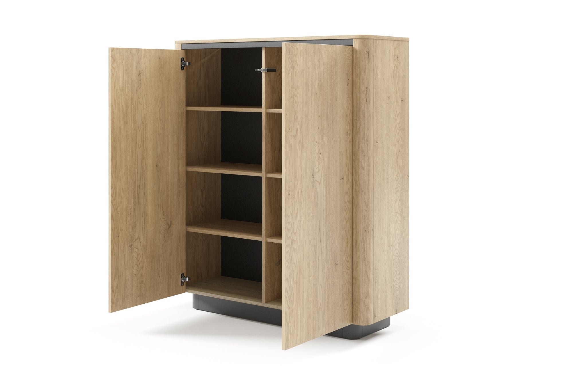 Lask Torro – High Sideboard 2 Doors (113.2 × 133.1 × 38.1 cm)