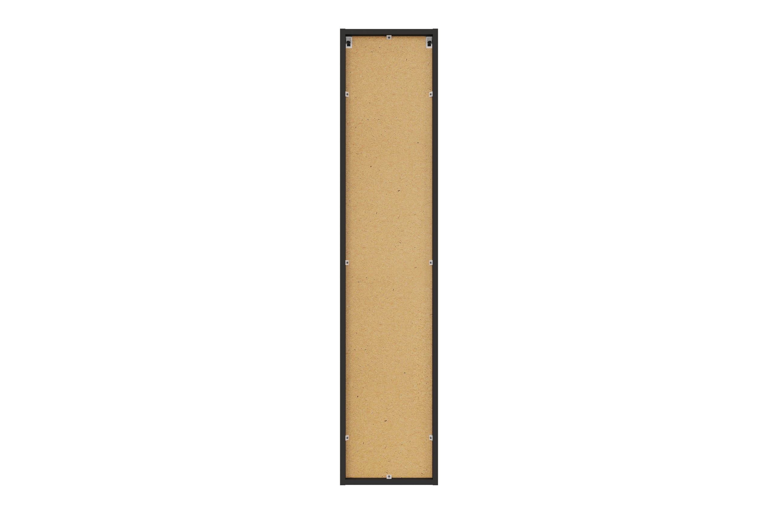 Talia Casella Tall Cabinet – Matt Black, Casella Oak, 30x25.5x140 cm