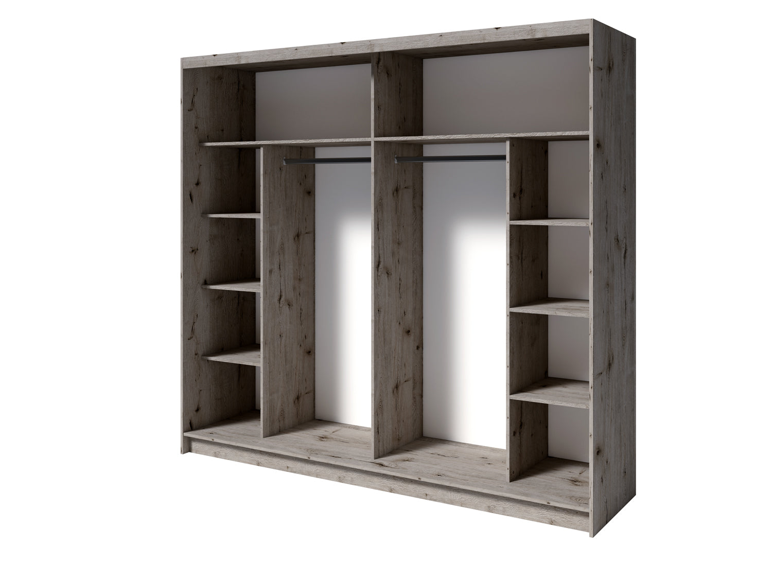 MO Togo 12 Sliding Wardrobe – Oak Wellington