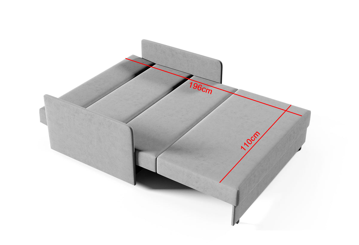Antonio II 2 Seater Sofa Bed – 120 cm