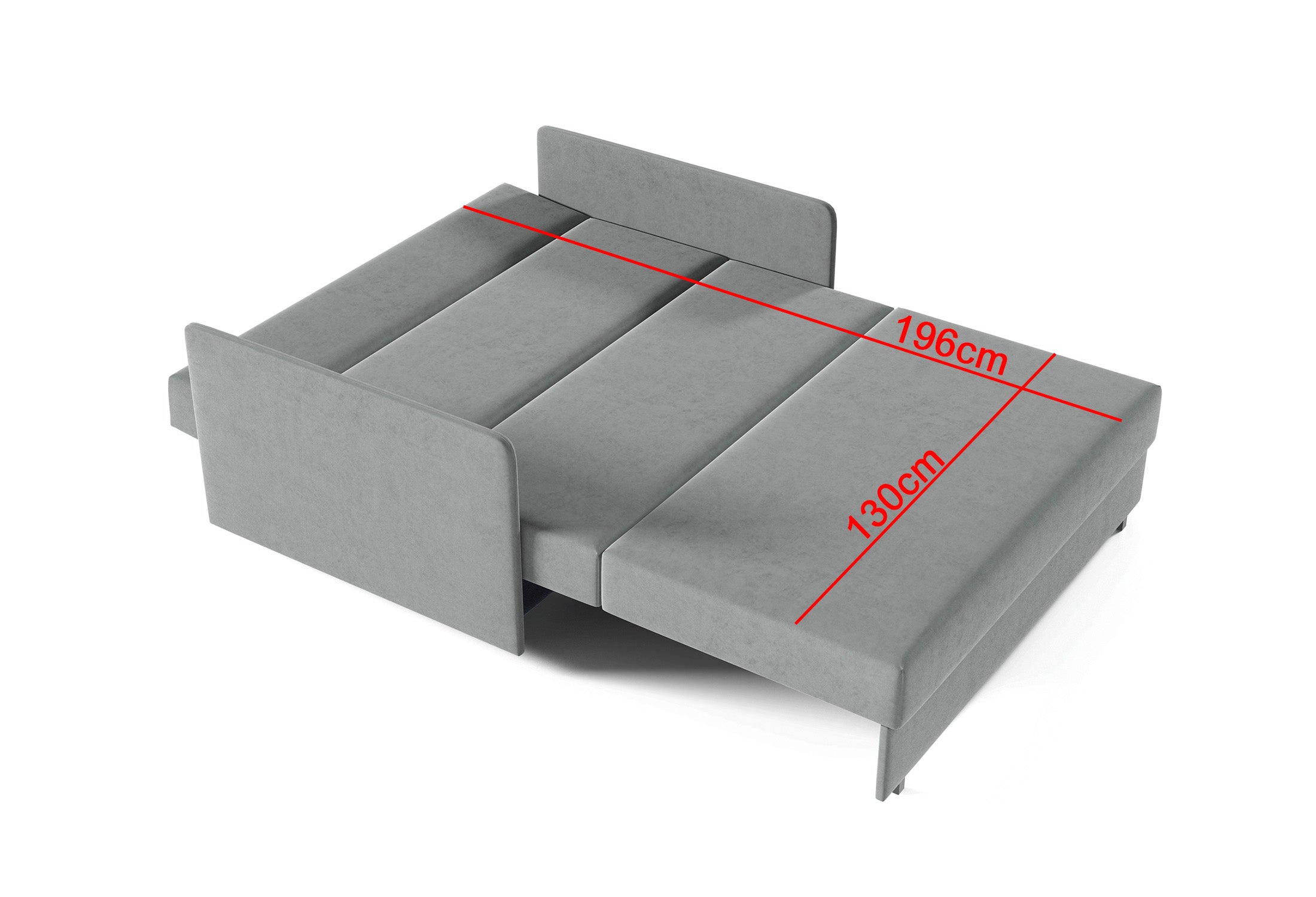 Antonio III 3 Seater Sofa Bed – 140 cm
