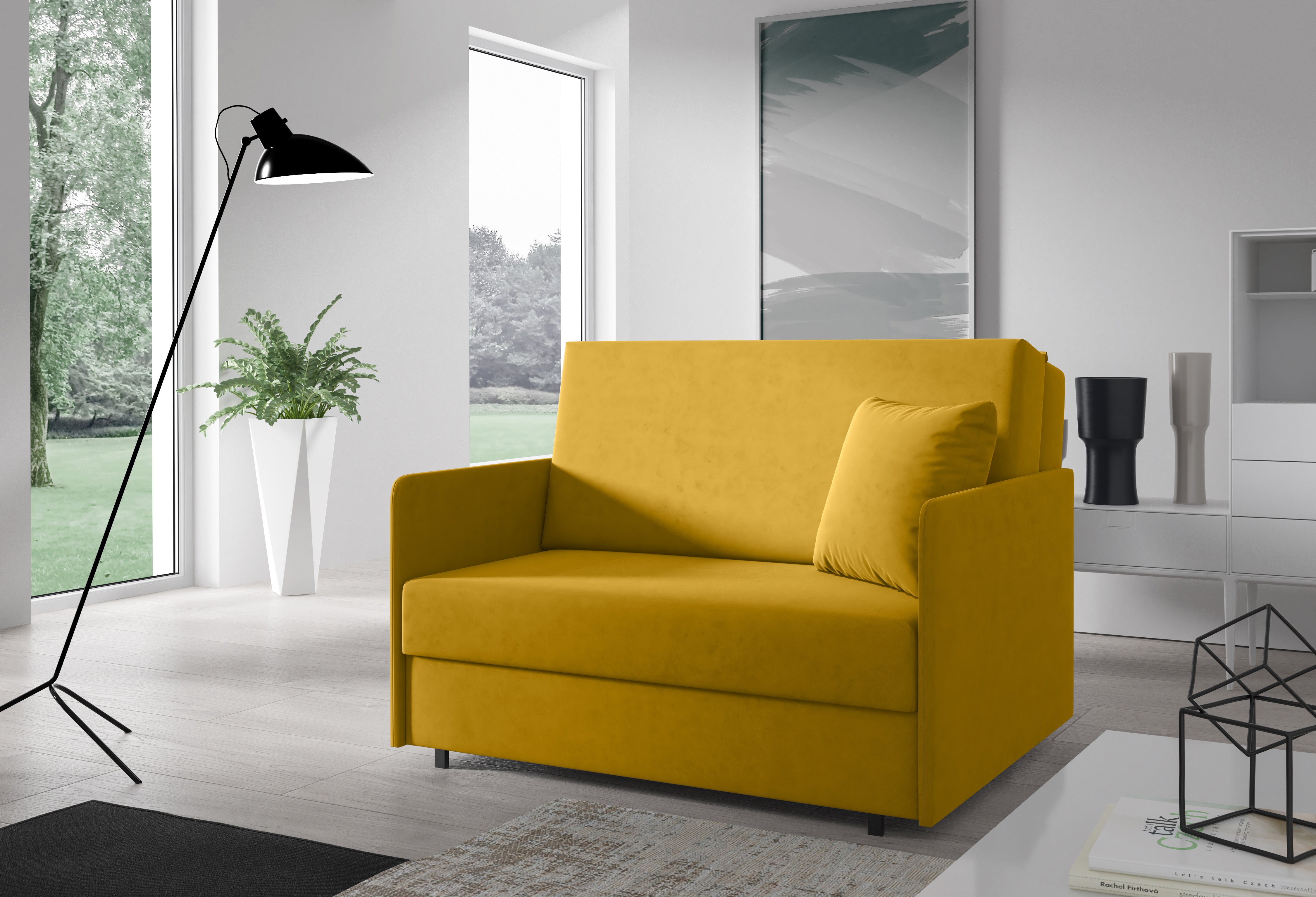 Antonio II 2 Seater Sofa Bed – 120 cm